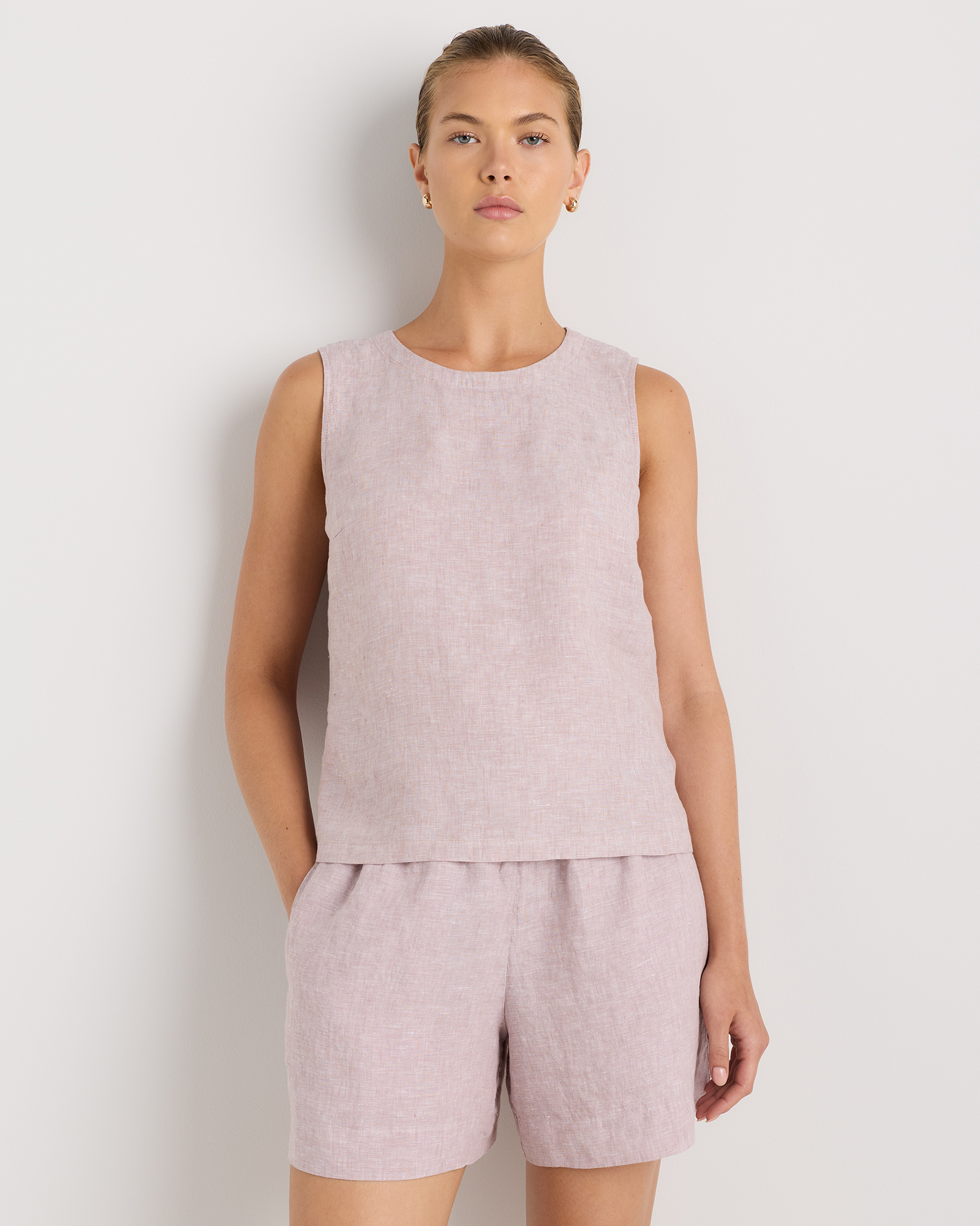 100% European Linen Tank — Image 50