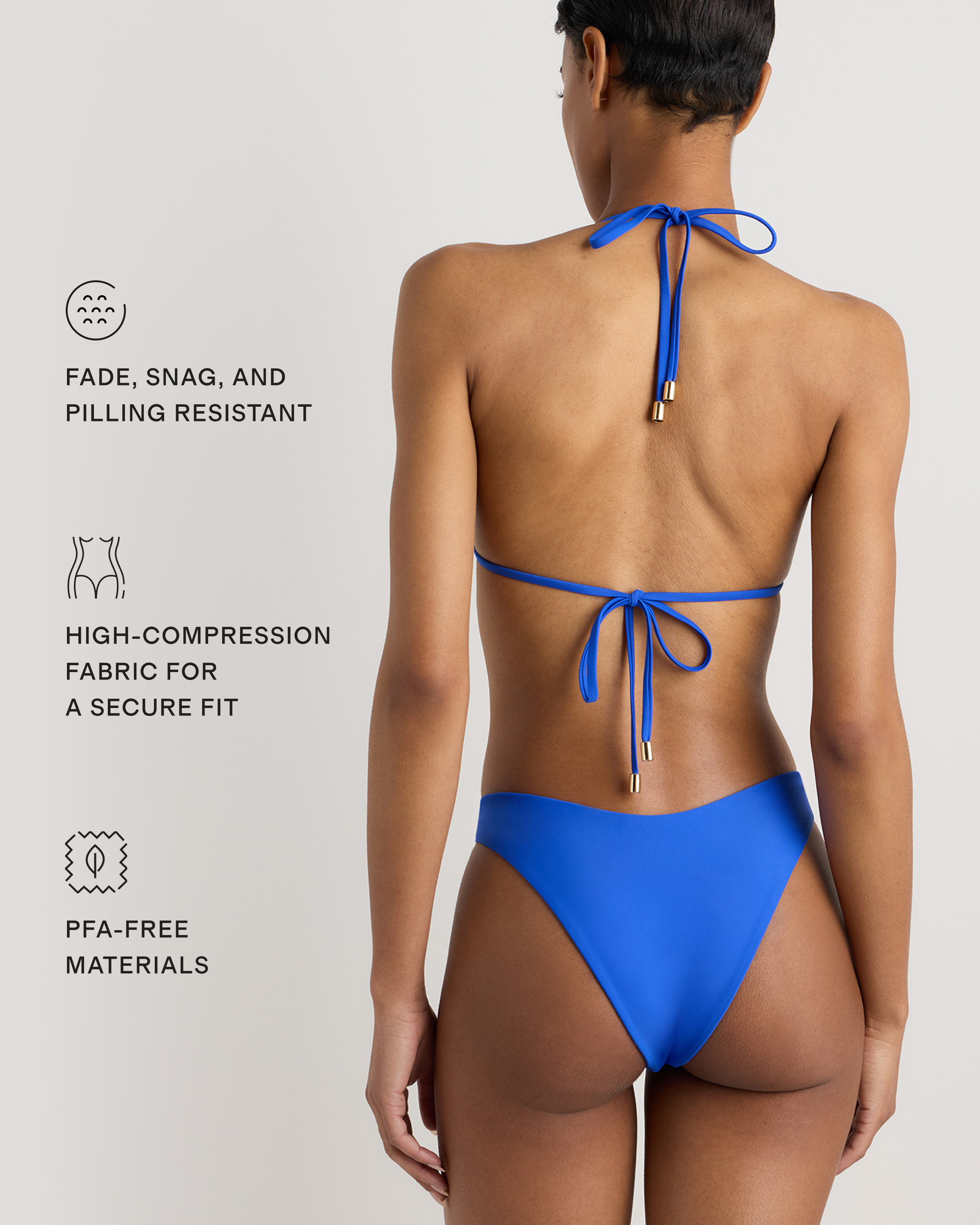 Italian Triangle Bikini Top — Image 16