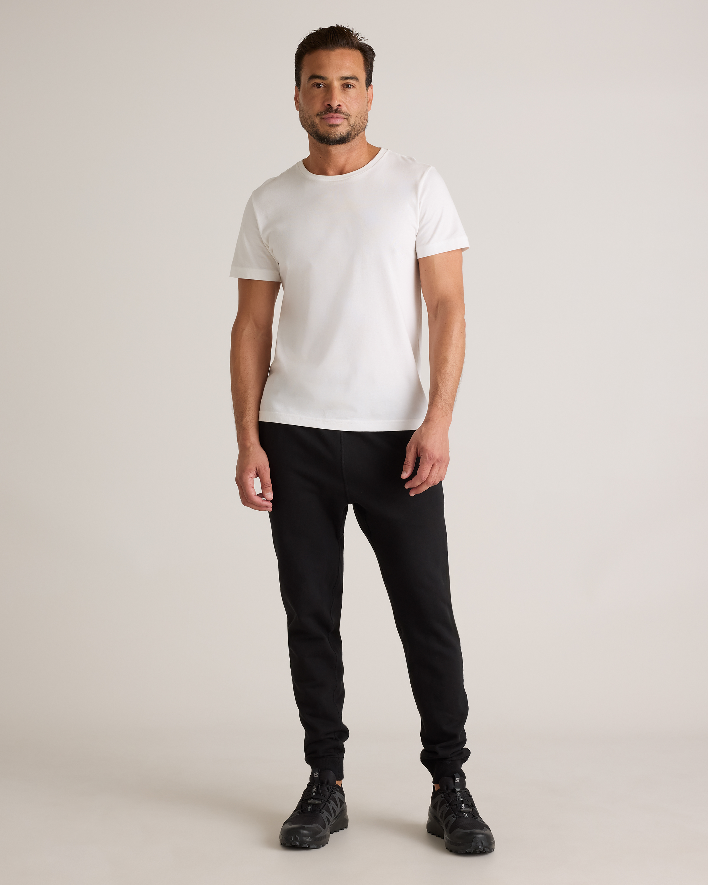 Organic Midweight French Terry Slim Joggers — Image 14