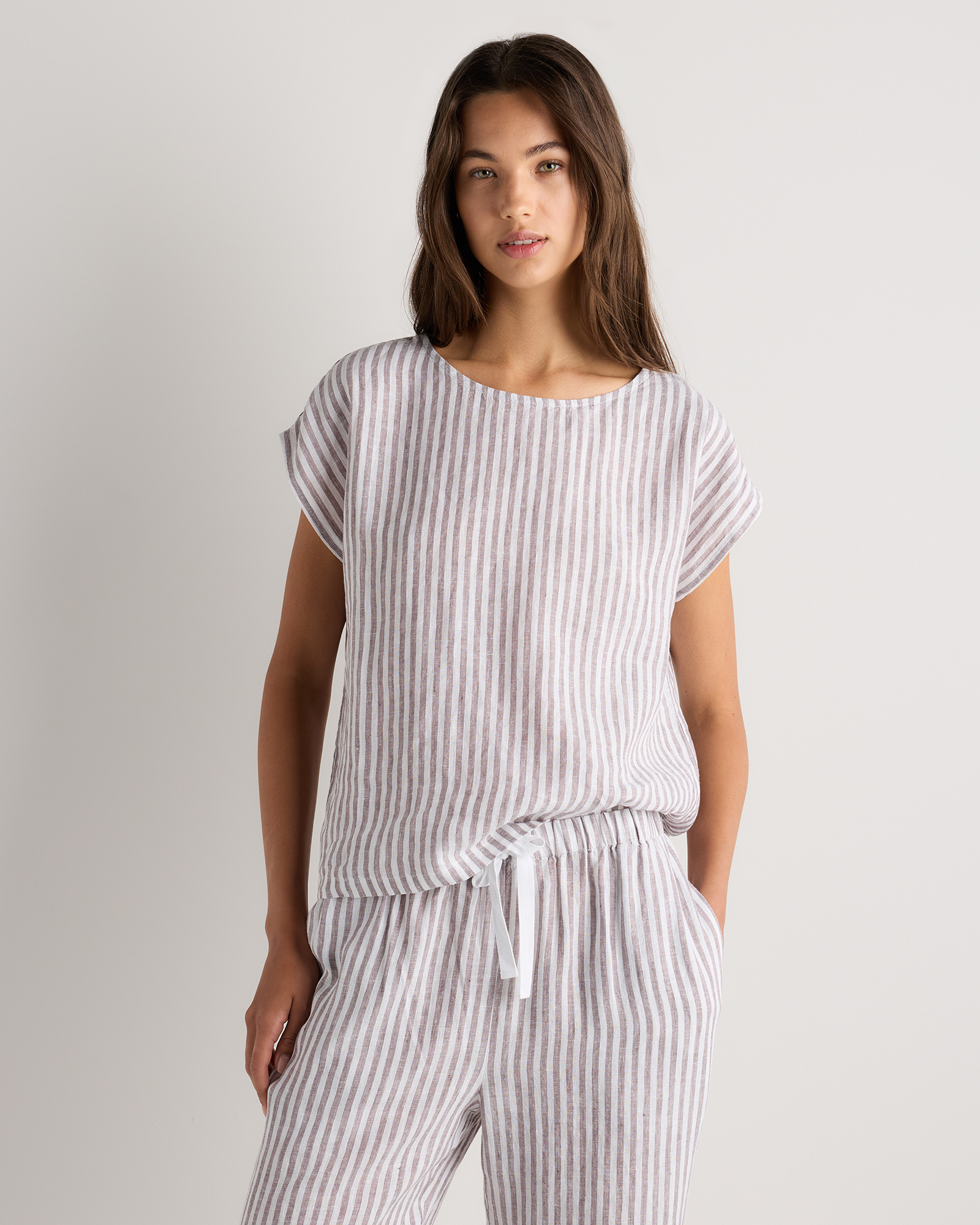 100% European Linen Pajama Set — Image 37