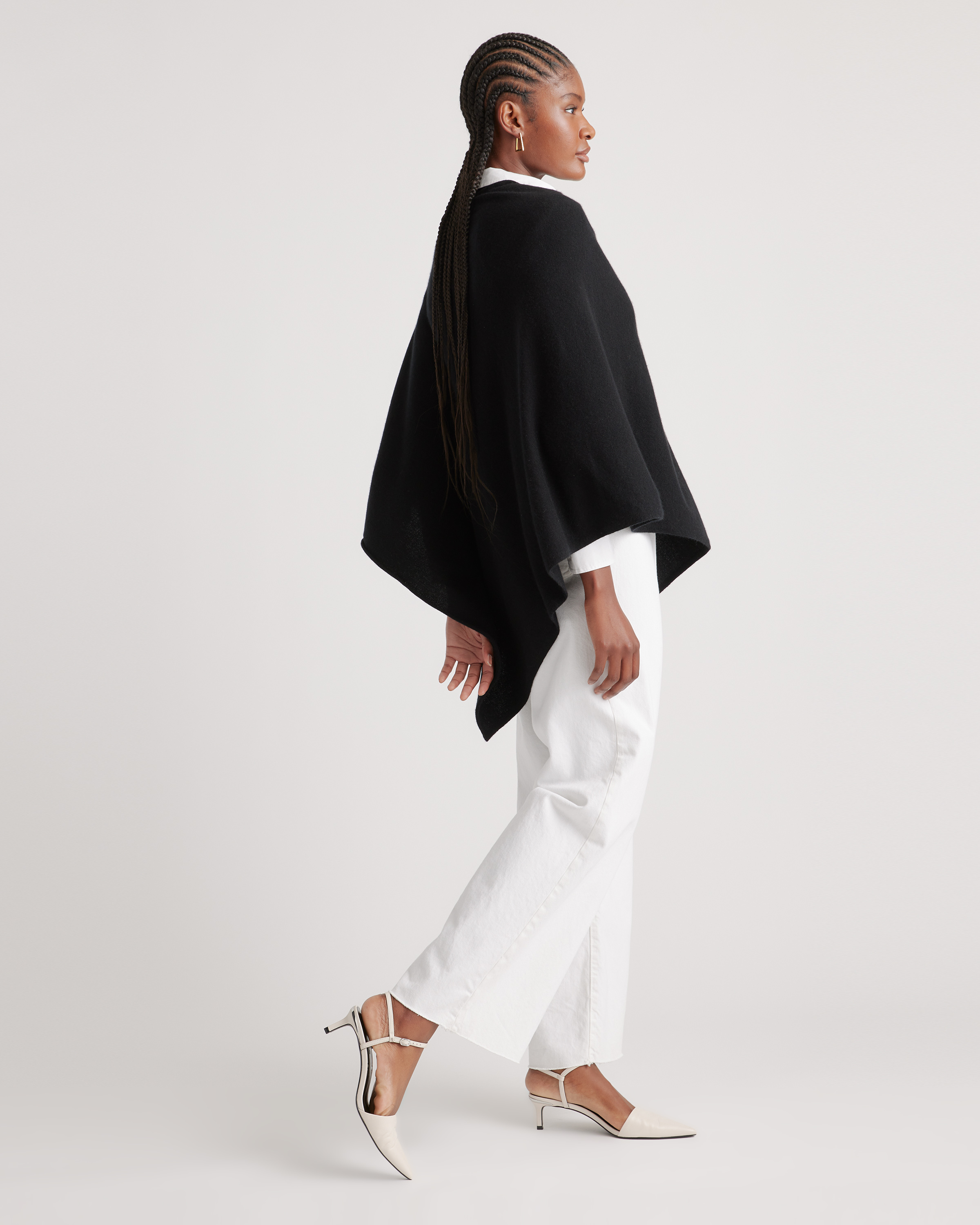 Mongolian Cashmere Poncho — Image 11