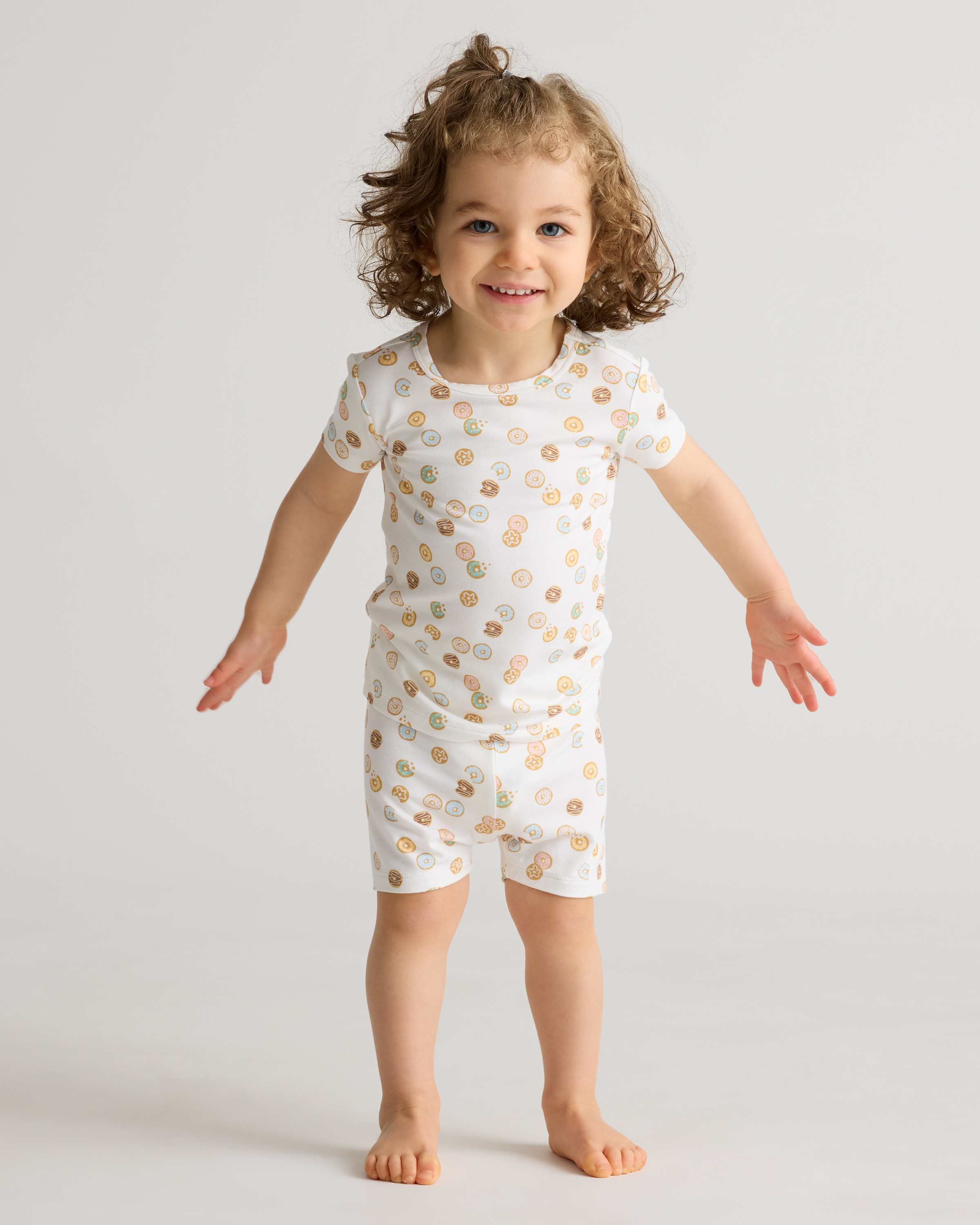 Bamboo Short Sleeve and Shorts Pajama Set — Image 3