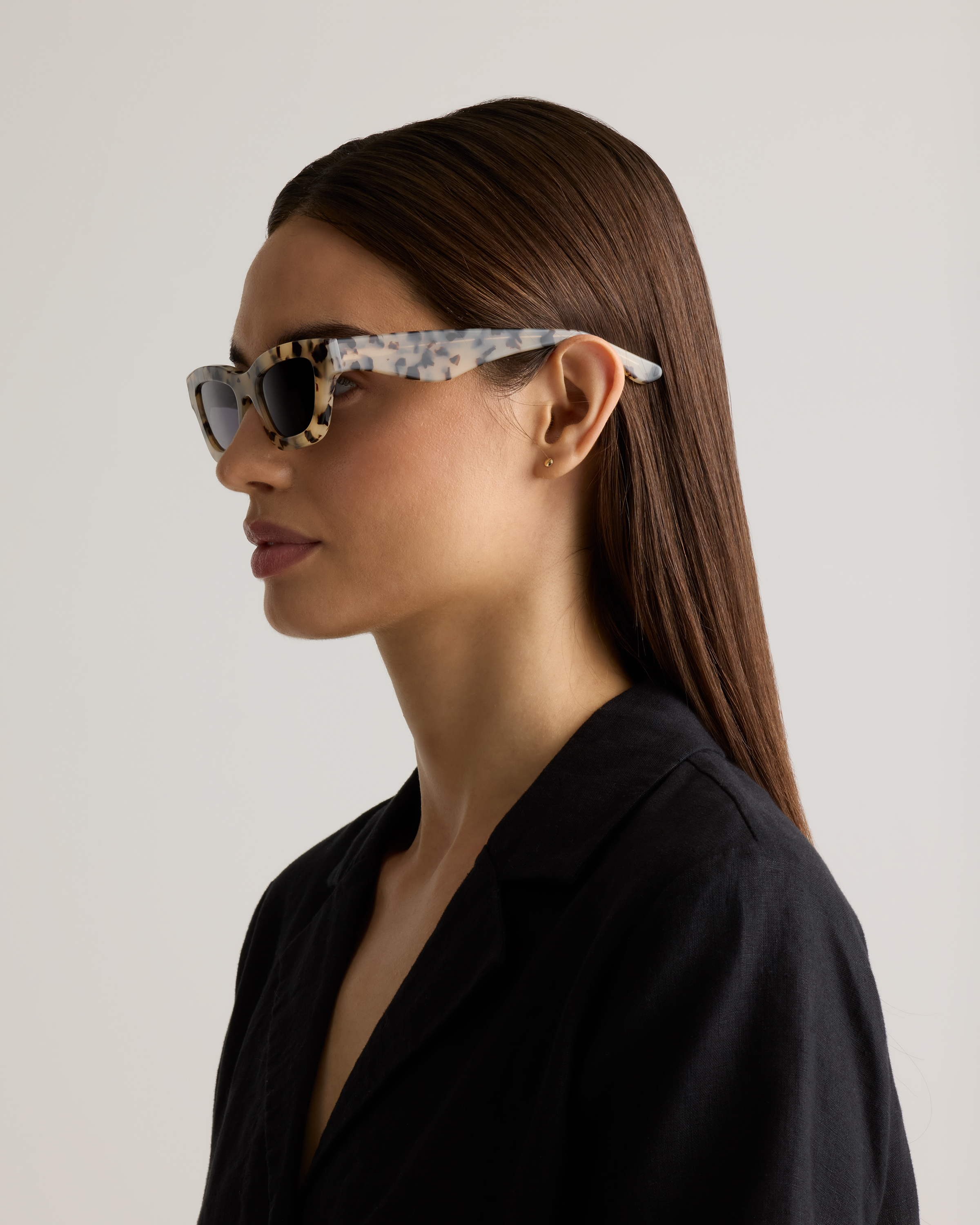 Jackie Polarized Acetate Sunglasses — Image 9