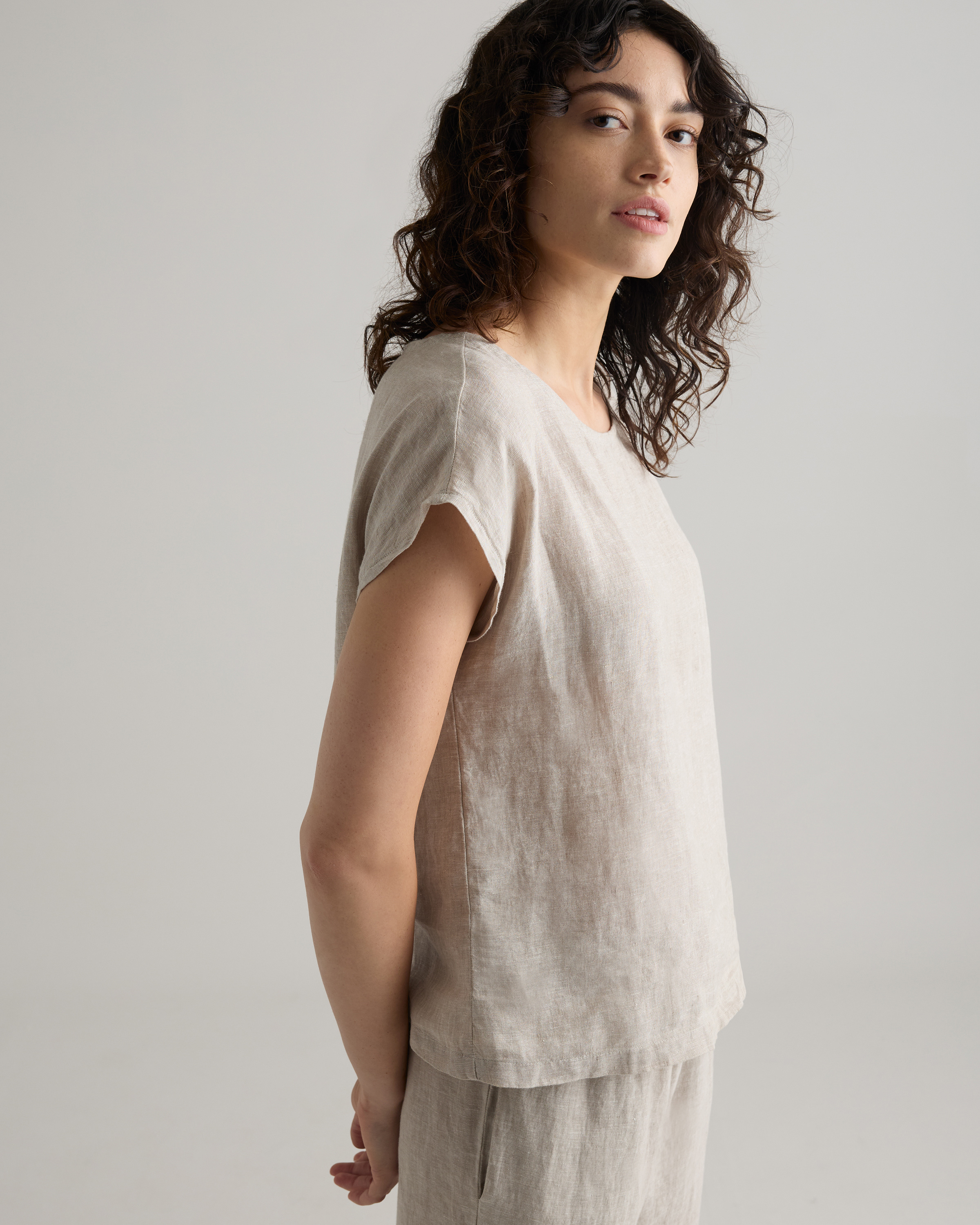 100% European Linen Pajama Set — Image 18