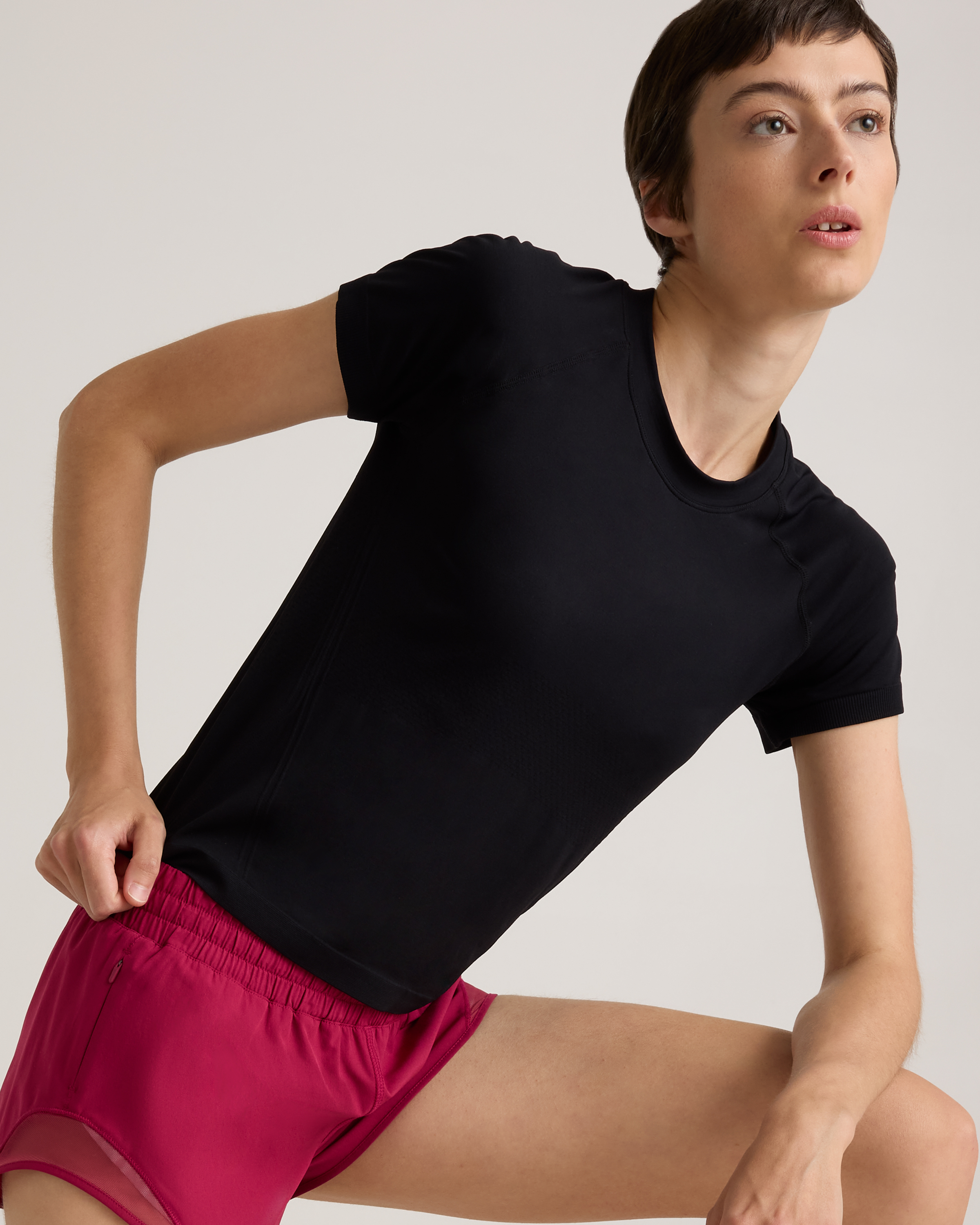 Seamless Waist-Length Tee — Image 5