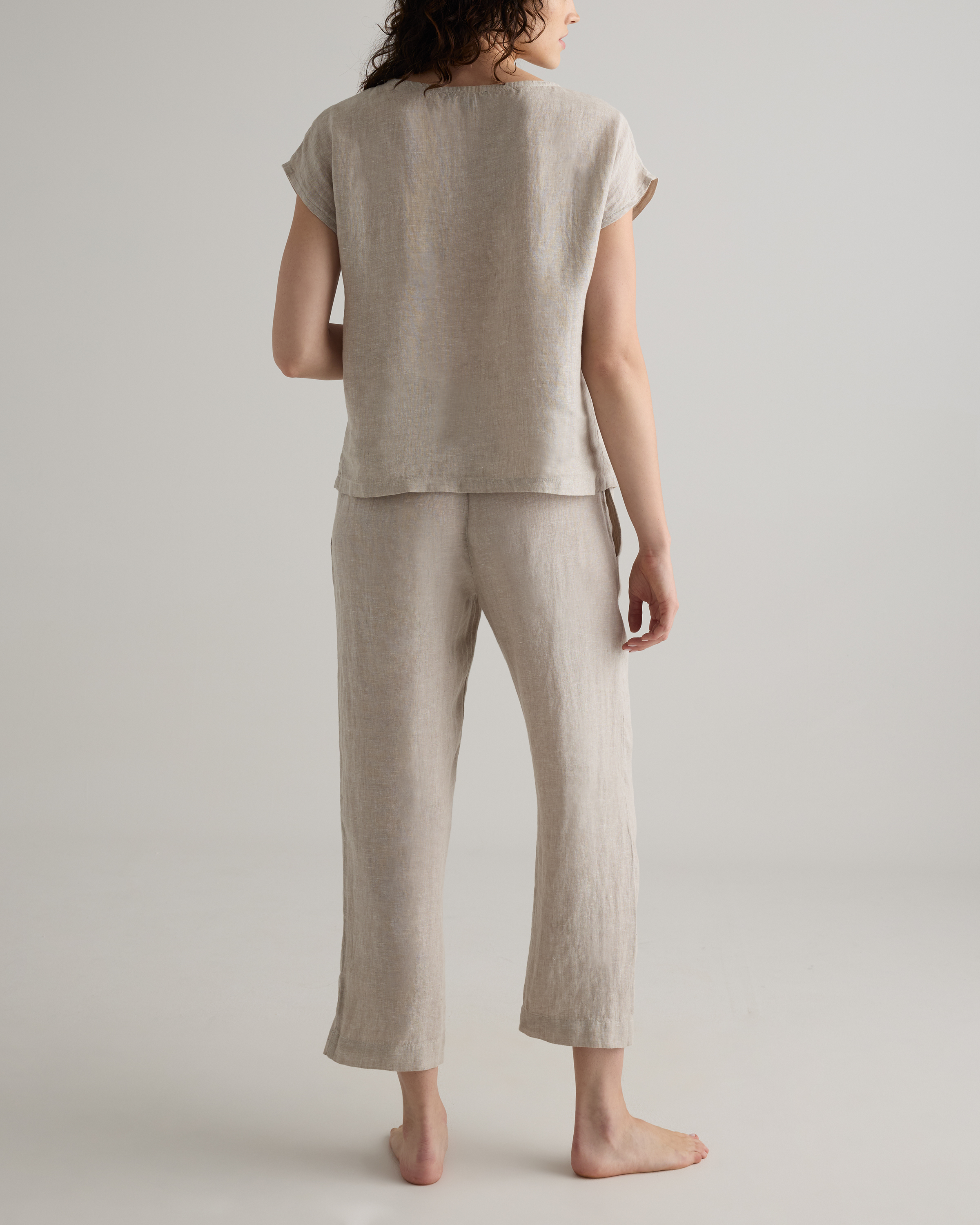 100% European Linen Pajama Set — Image 25