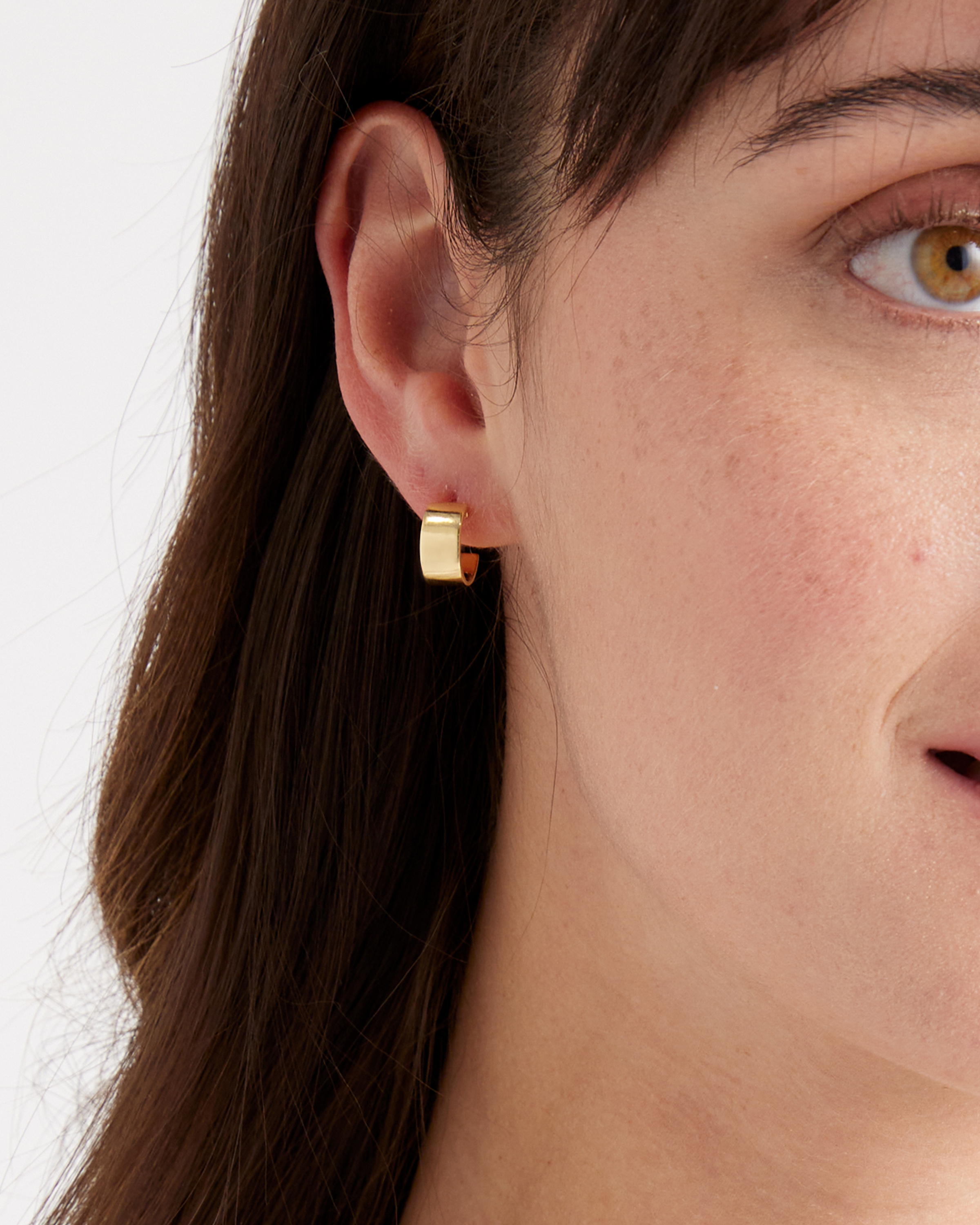 Wide Mini Hoops — Image 4