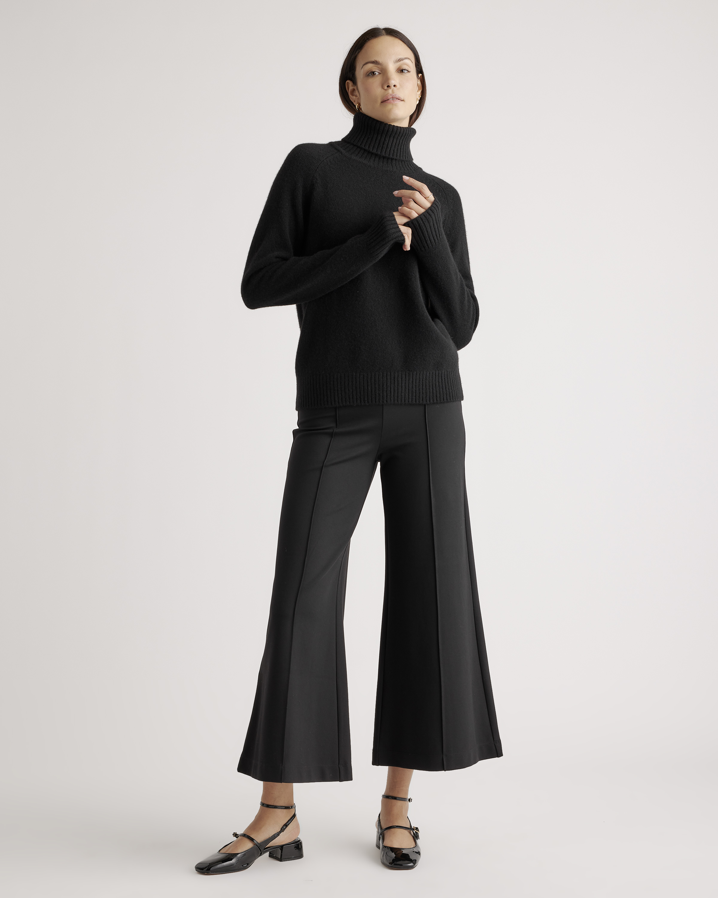 100% Yak Wool Turtleneck Sweater — Image 18
