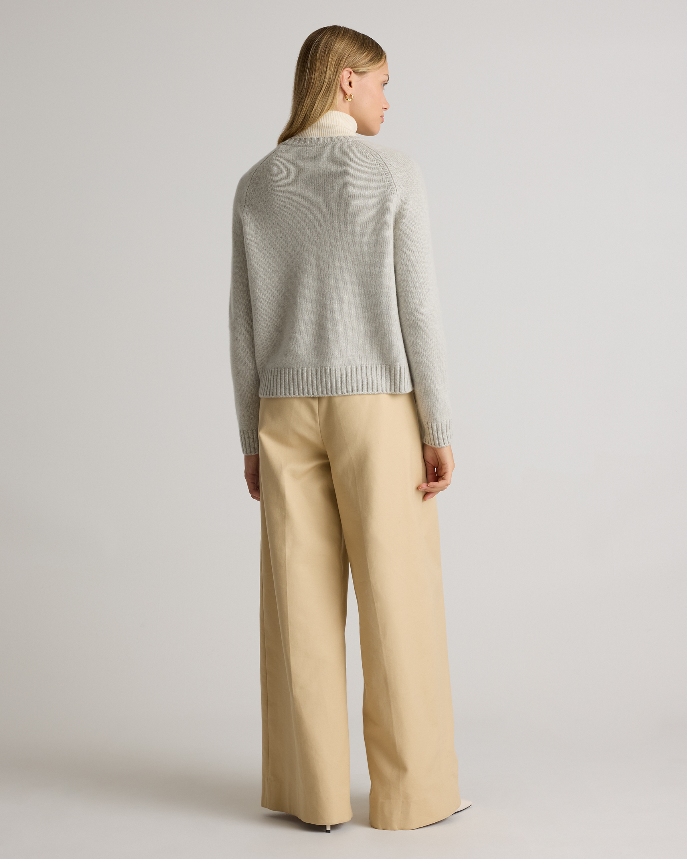 Luxe Baby Cashmere Crewneck Sweater — Image 13