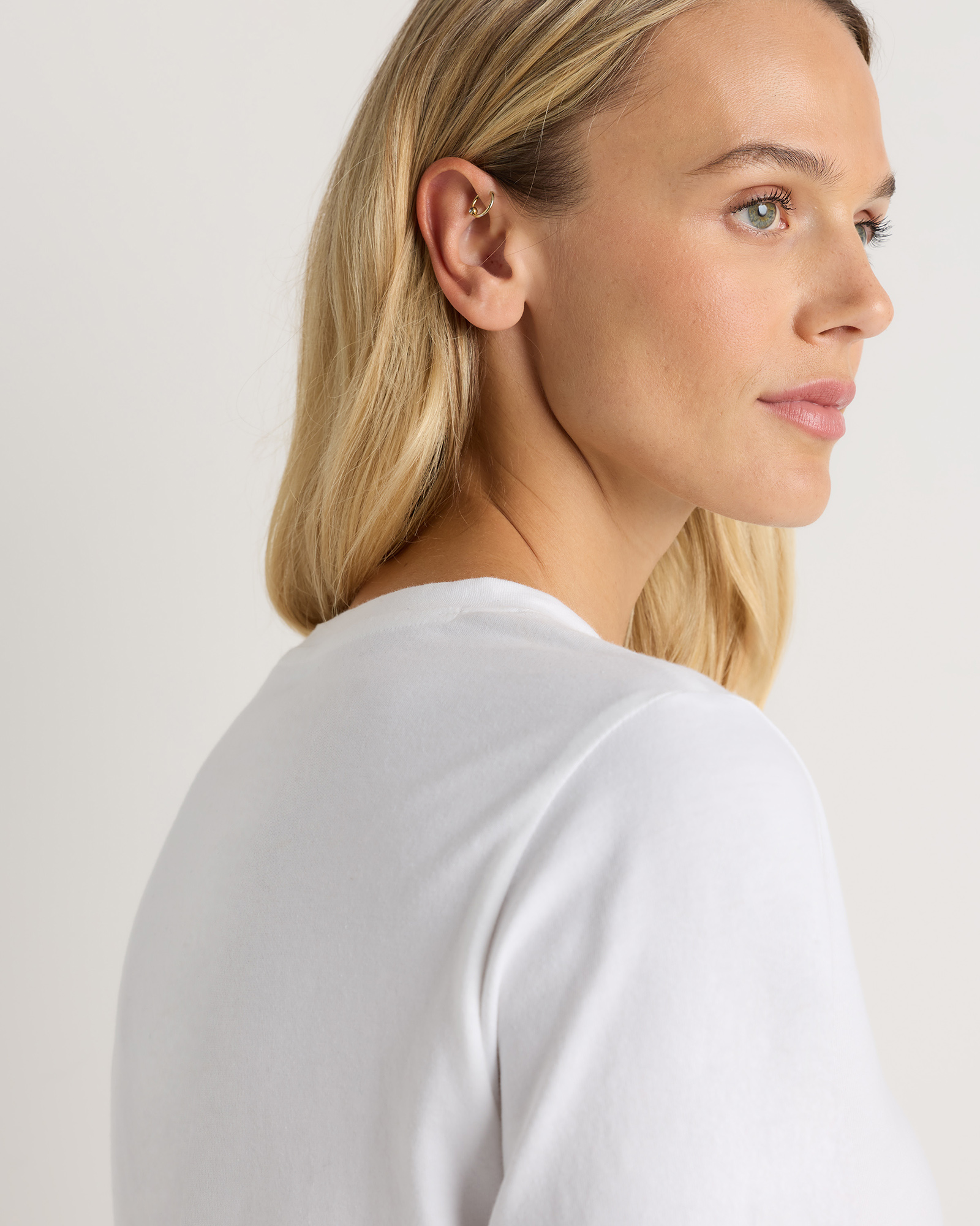 100% Organic Cotton Long Sleeve Swing Tee — Image 13