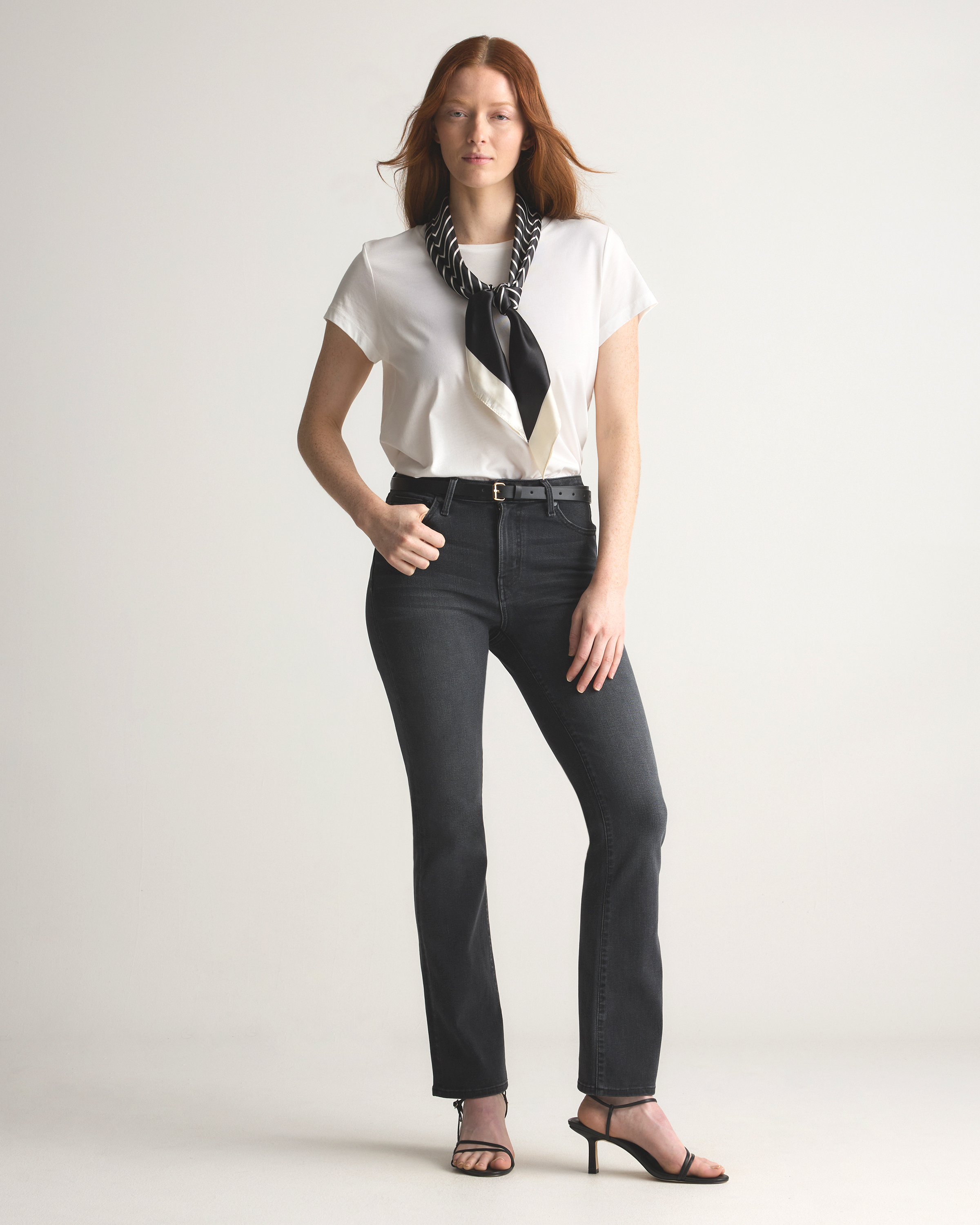 Bella Stretch Kick Flare Jeans — Image 54