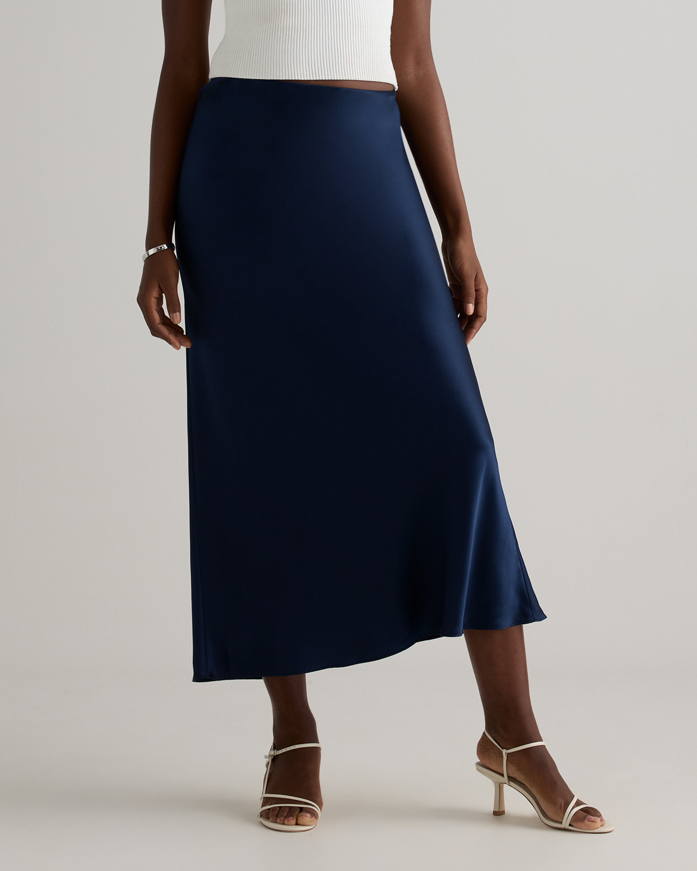 100% Washable Silk Maxi Skirt — Image 27