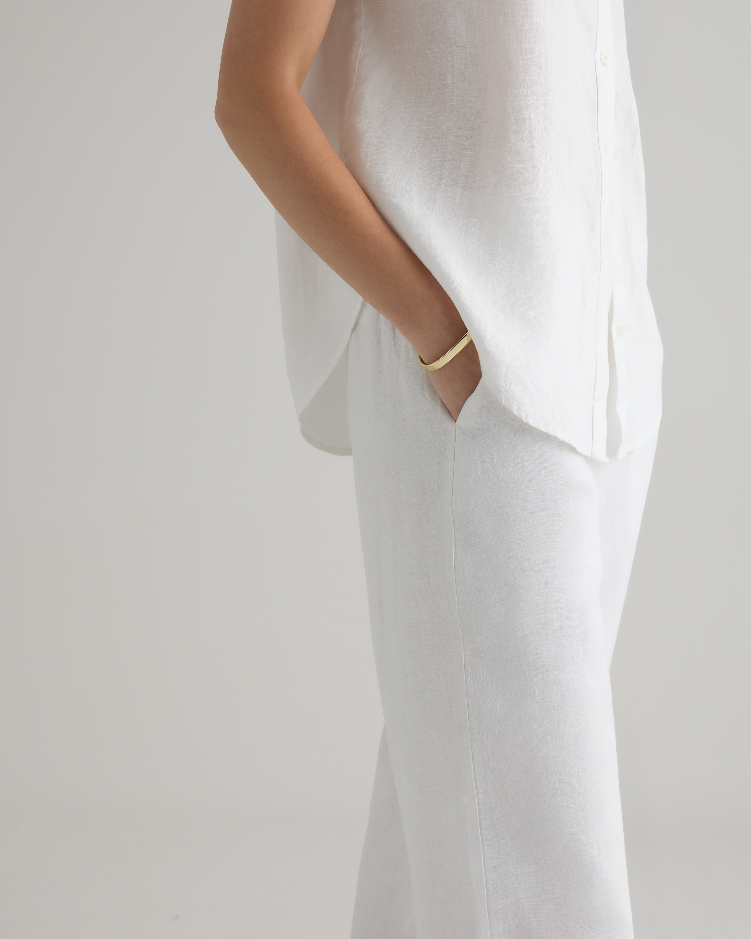 100% European Linen Camp Shirt — Image 12