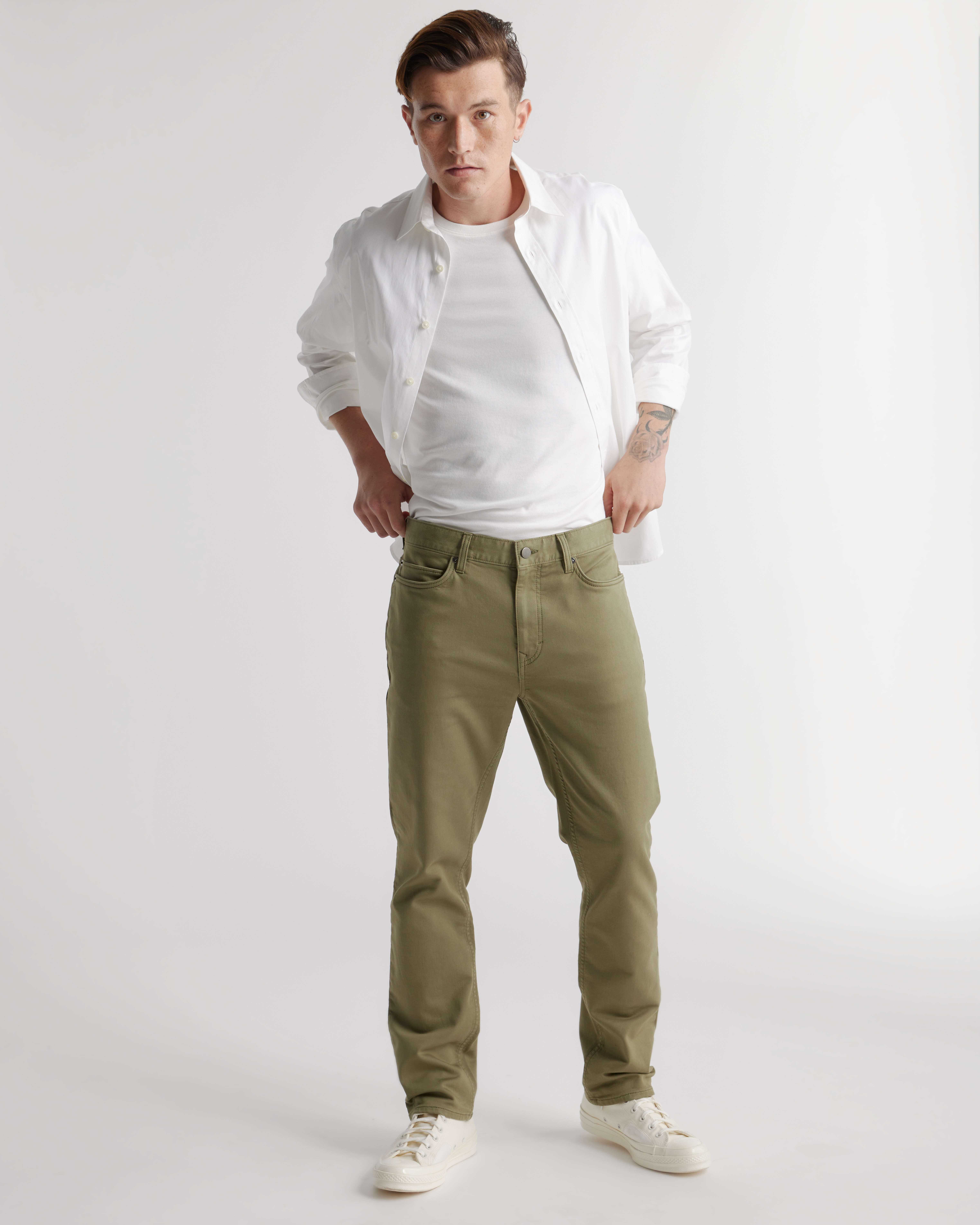 Comfort Stretch Traveler 5-Pocket Pants - Straight — Image 6