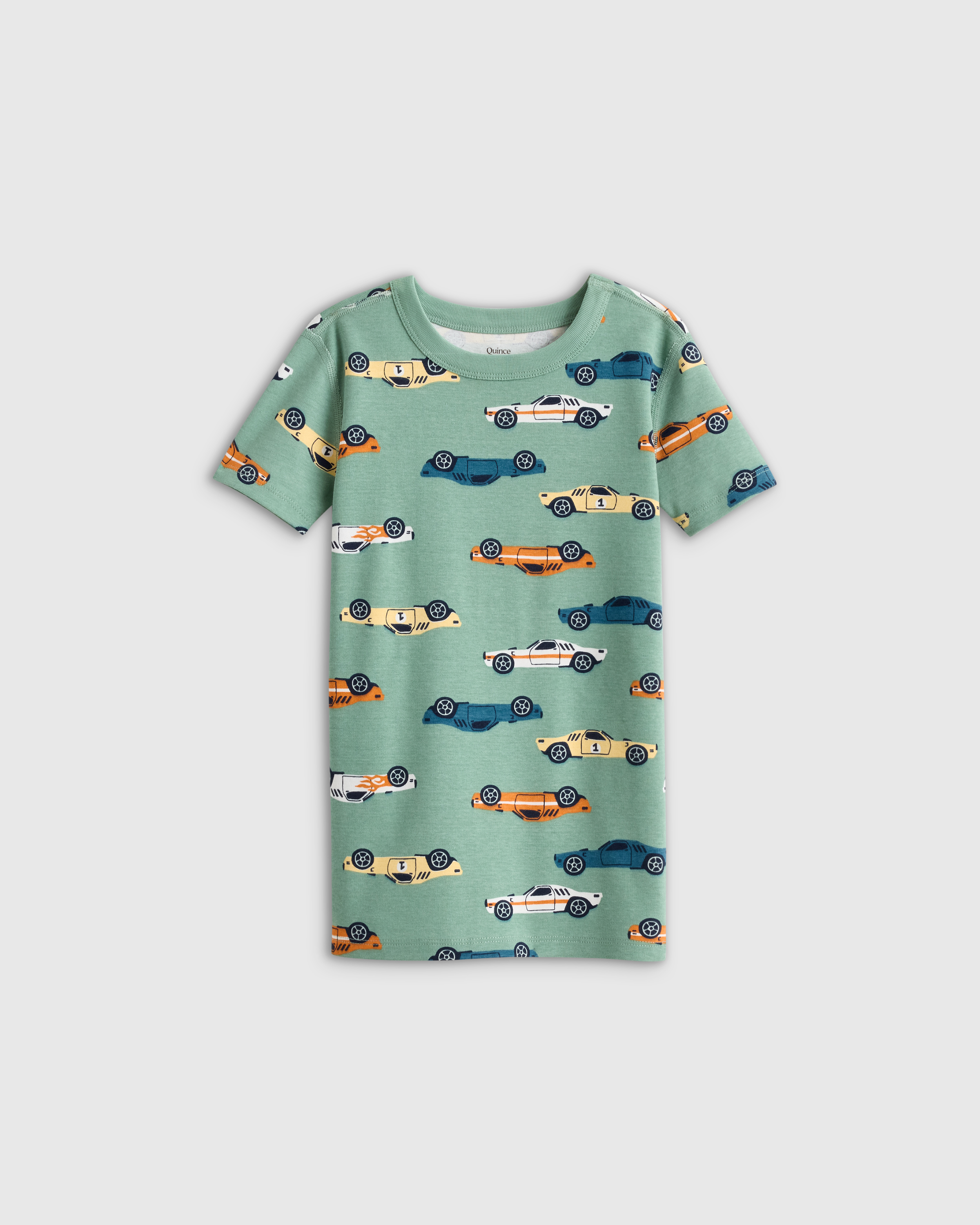 100% Organic Cotton Short Sleeve and Shorts Pajama Set — Image 3
