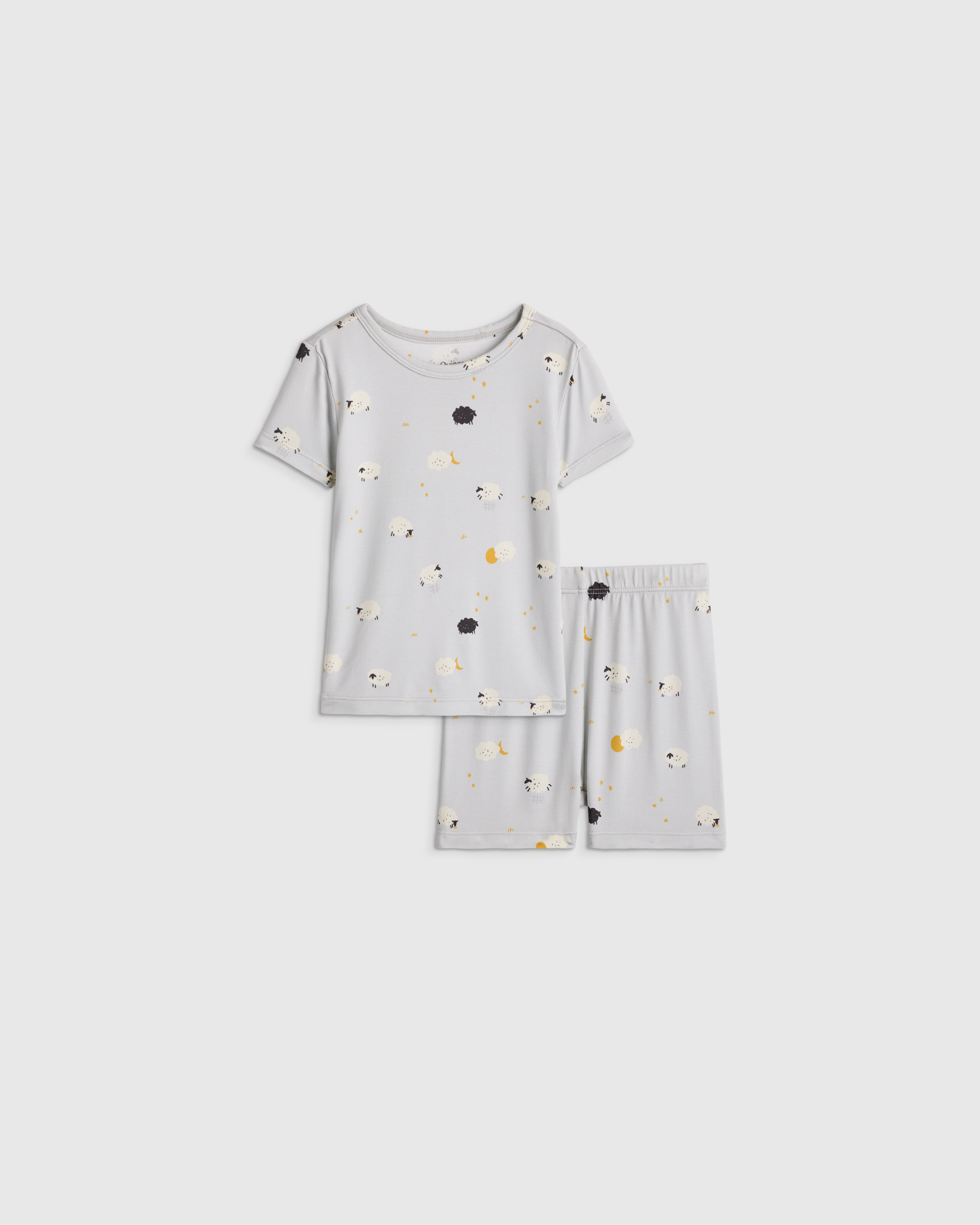 Bamboo Short Sleeve and Shorts Pajama Set — Image 10