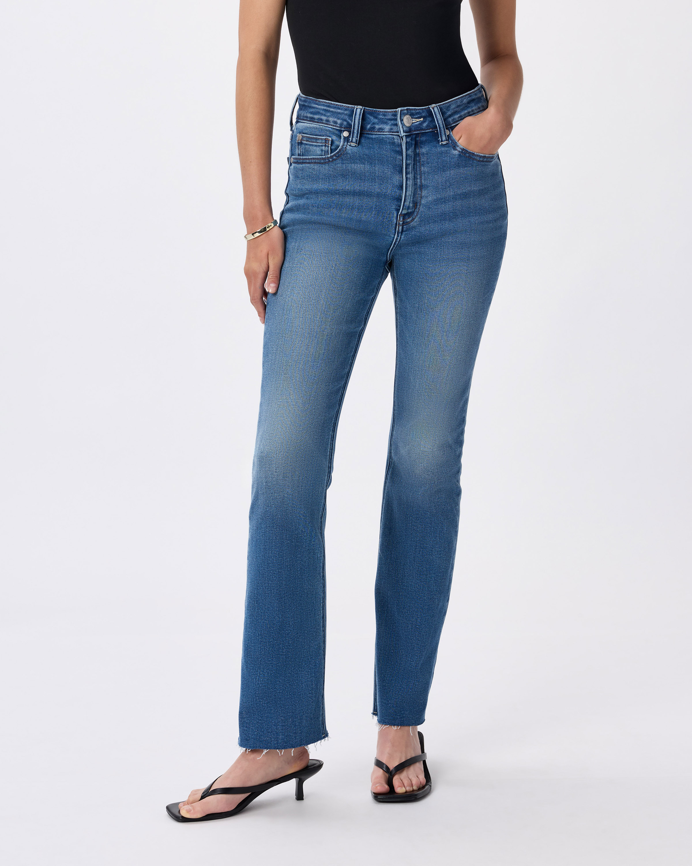 Bella Stretch Kick Flare Jeans — Image 140