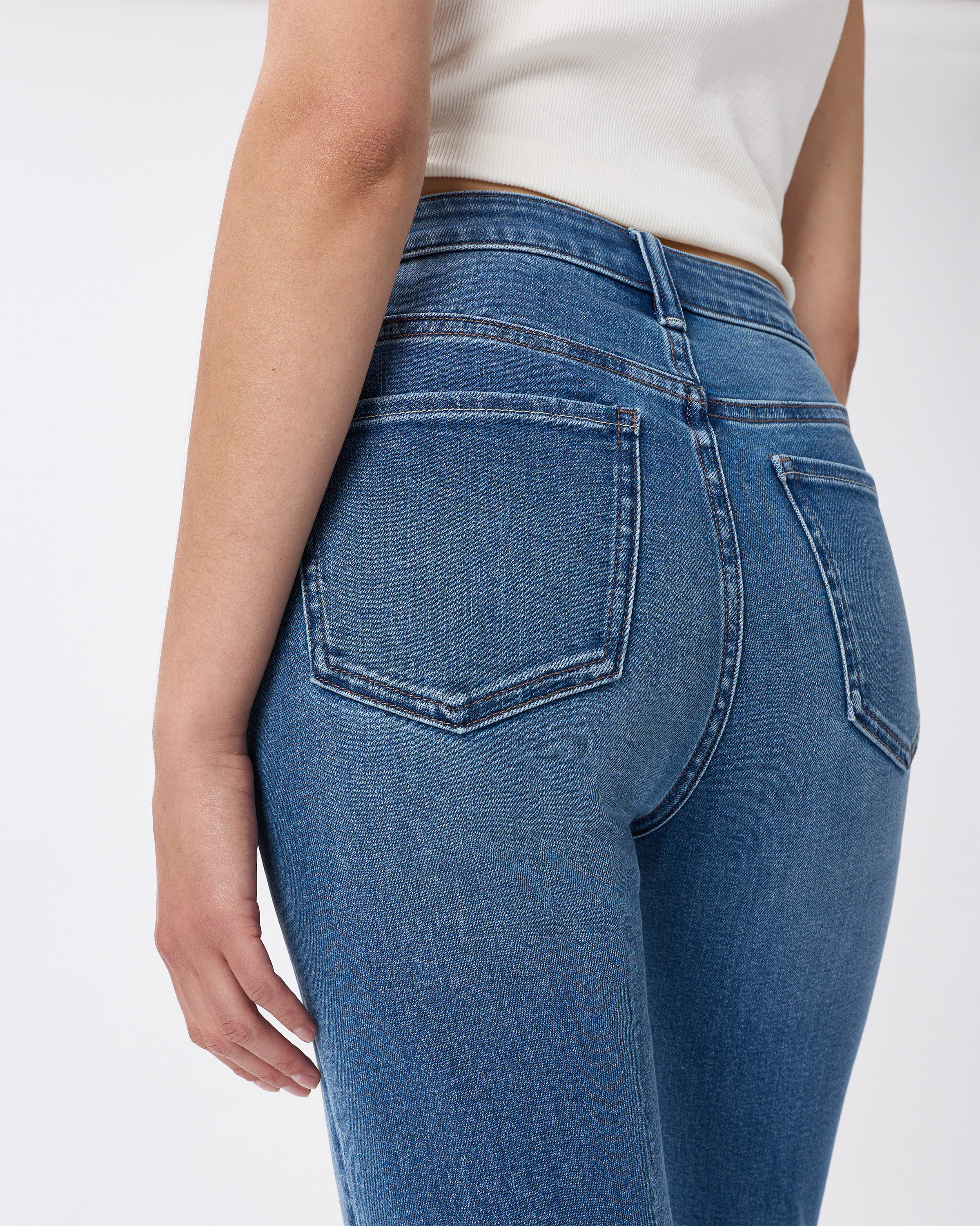 Bella Stretch Straight Jeans — Image 11