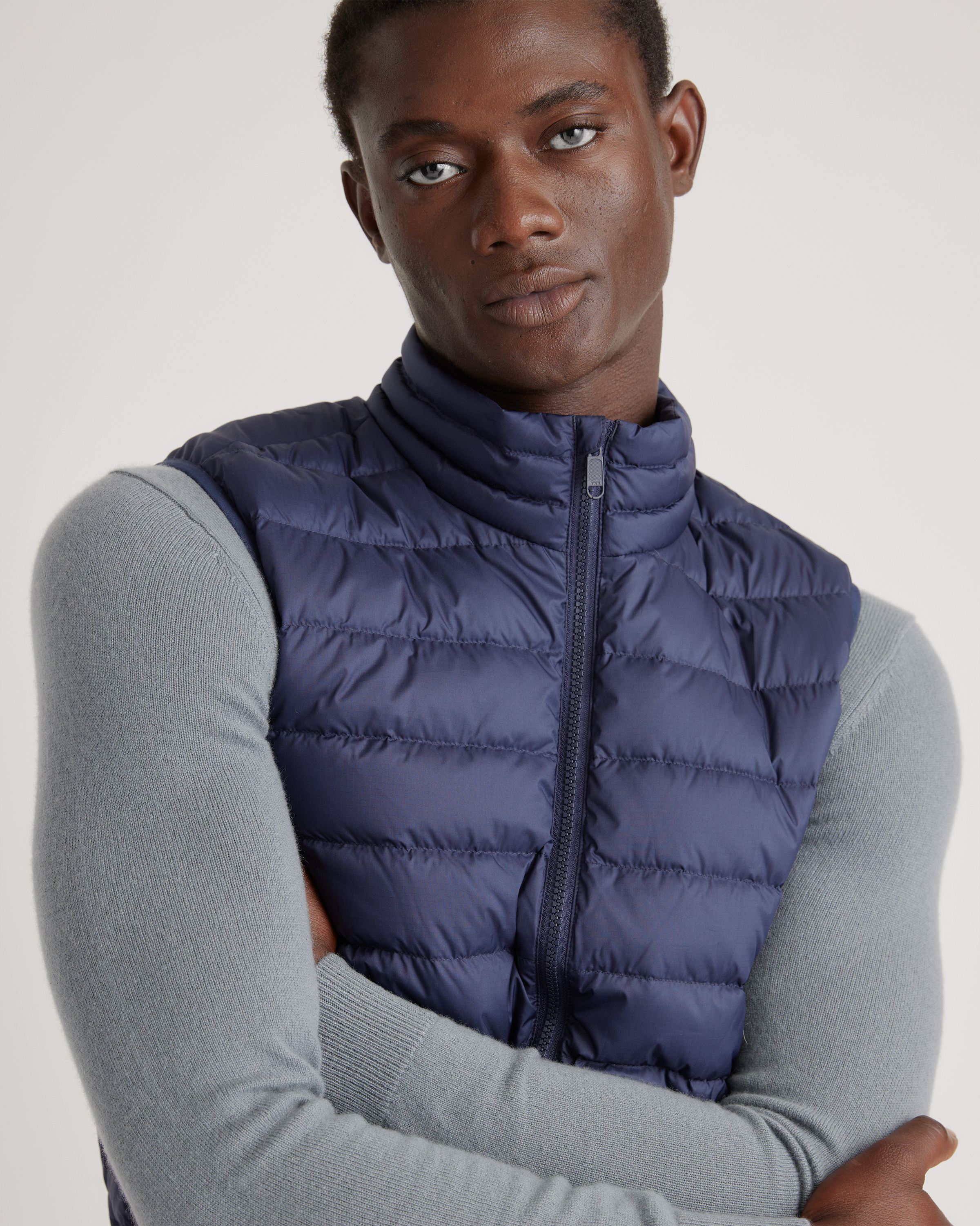 Lightweight Down Packable Puffer Vest — Image 3