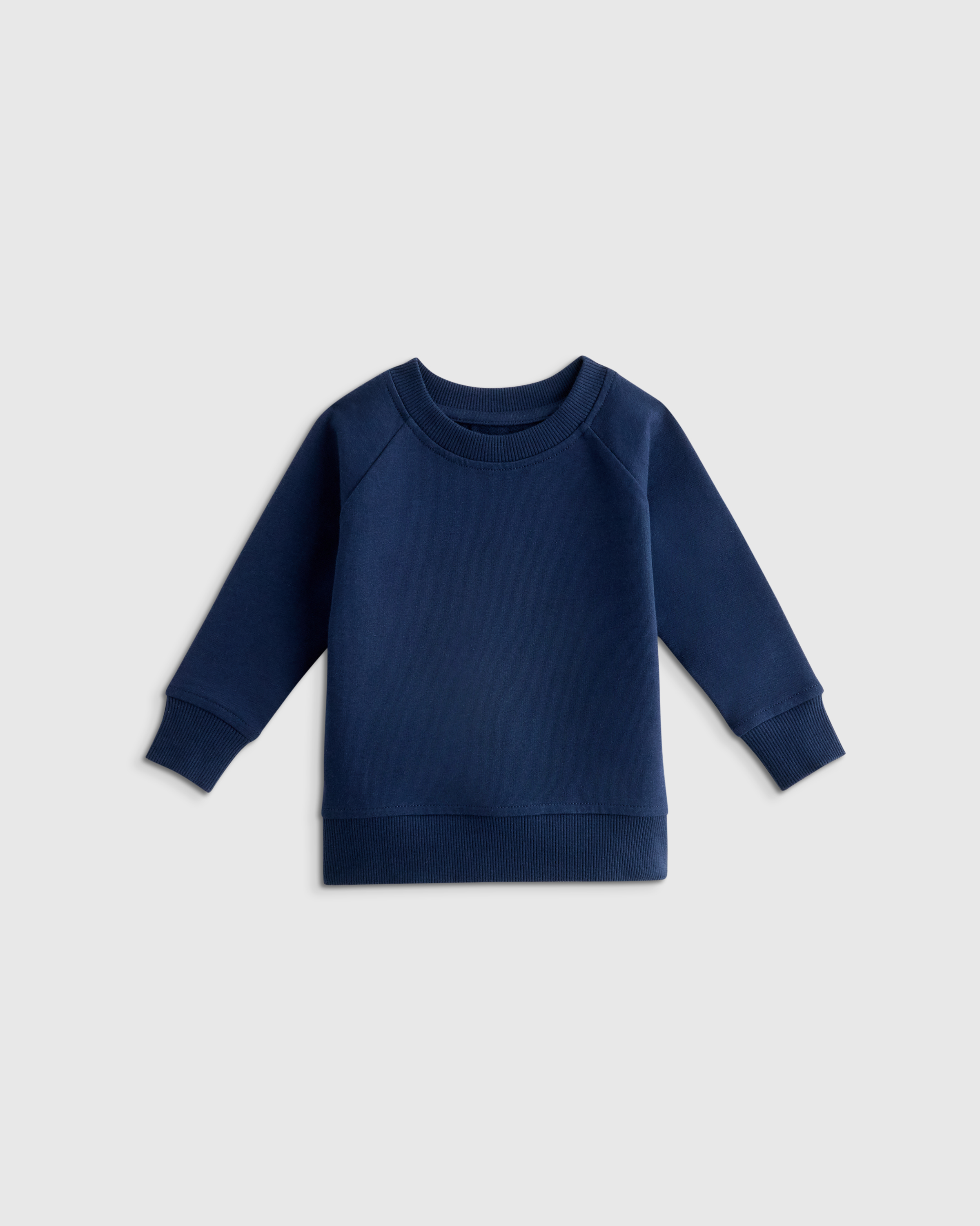 Organic Cotton French Terry Crew Neck Sweatshirt — Image 13