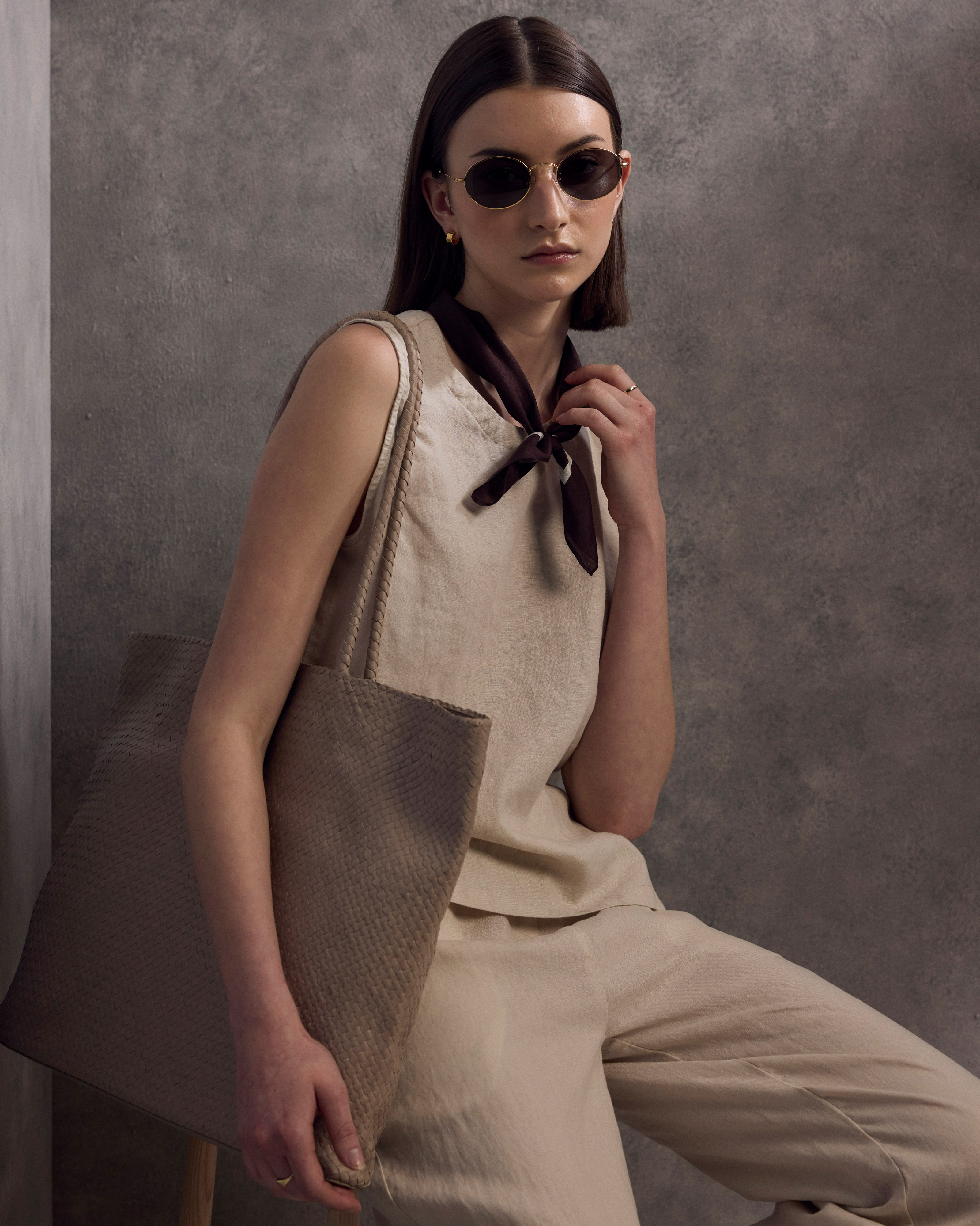 100% European Linen Tank — Image 7