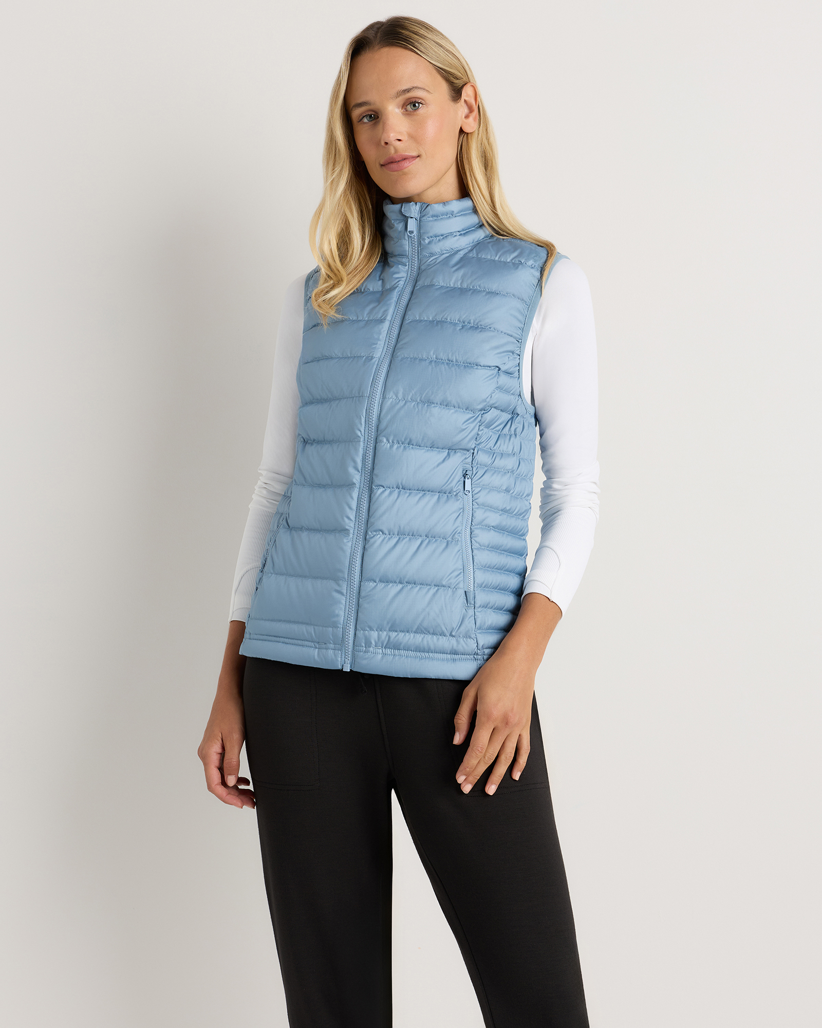 Lightweight Down Packable Puffer Vest — Image 30
