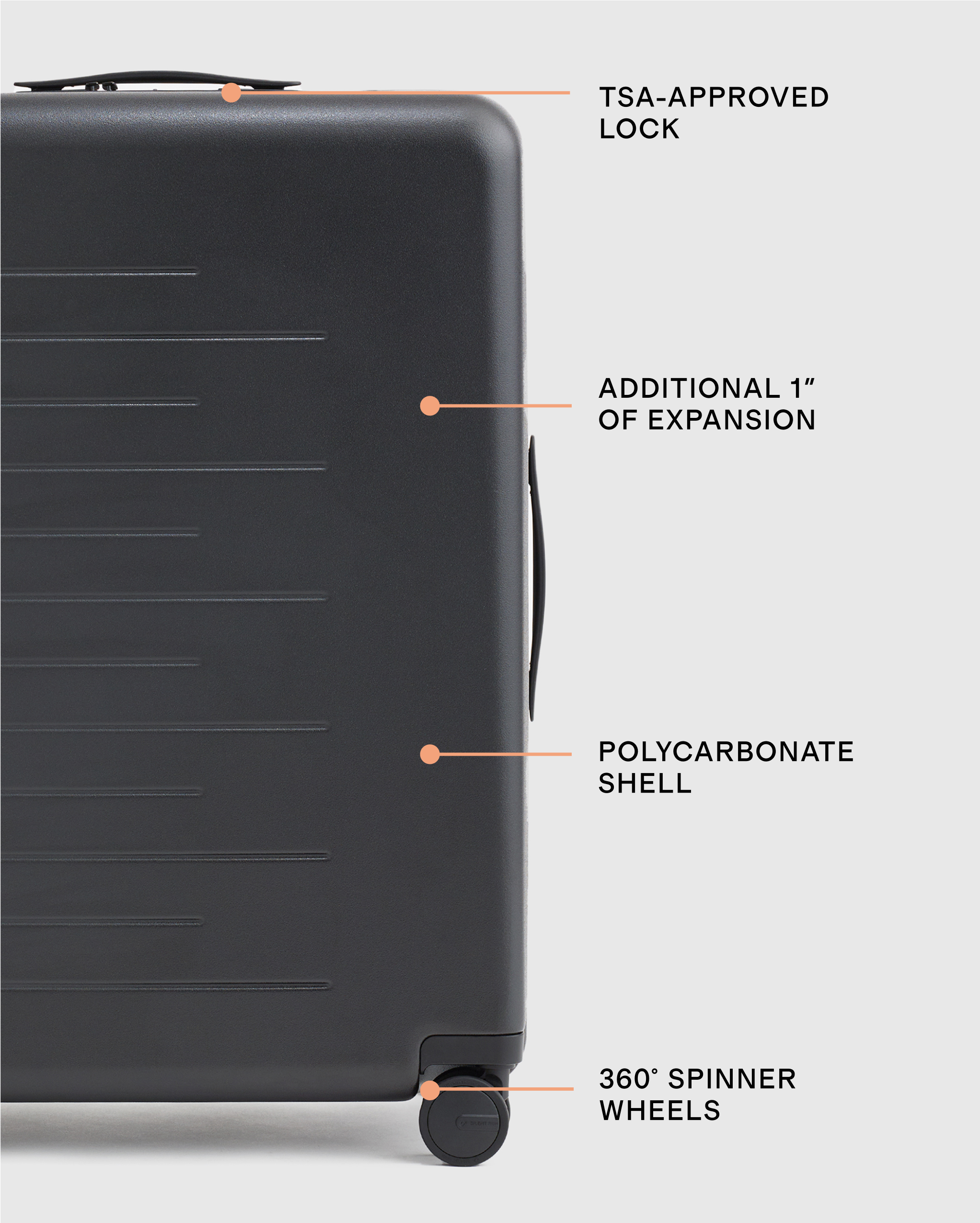 Expandable Large Check-In Suitcase — Image 47