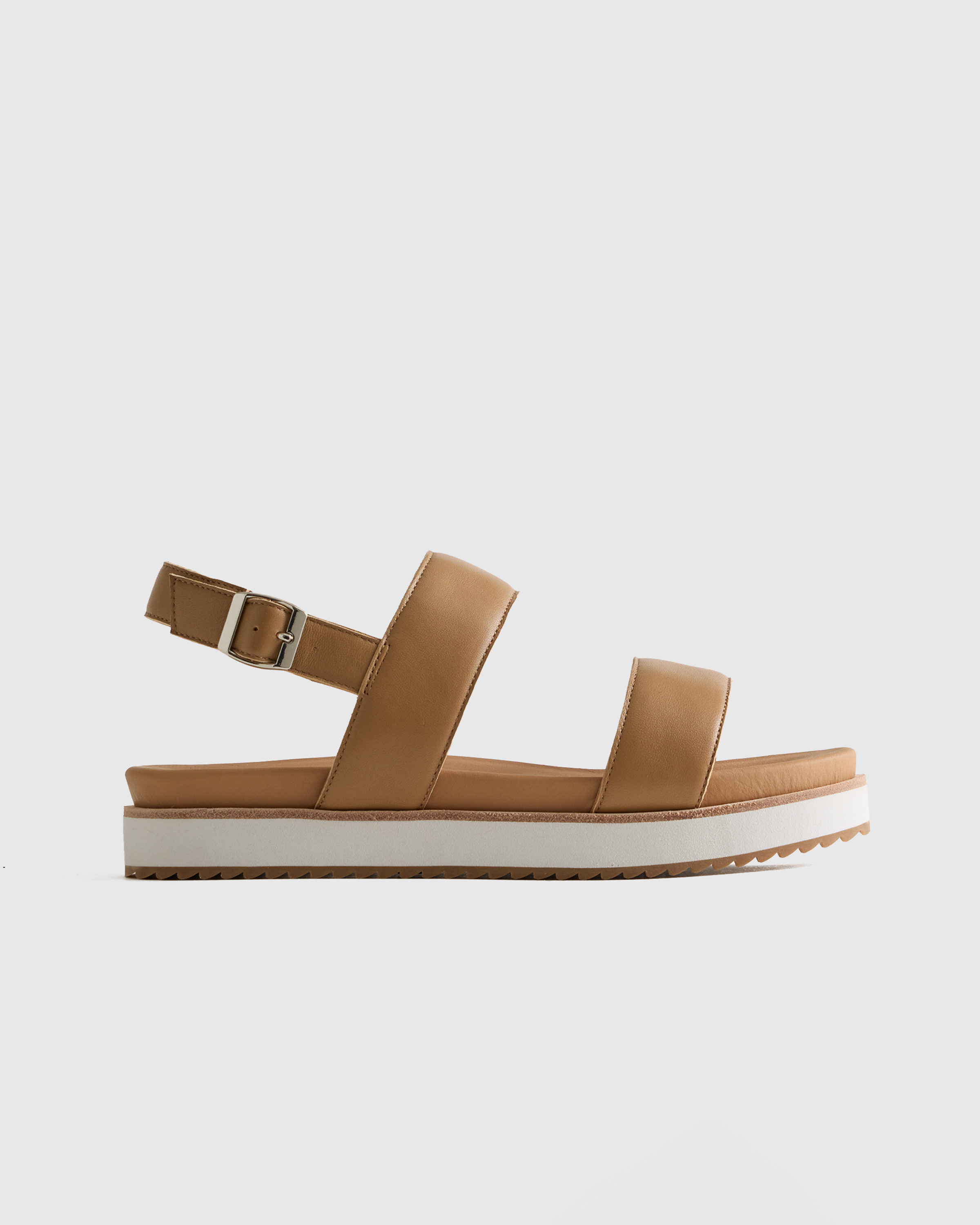 Italian Leather Platform Sandal — Image 14