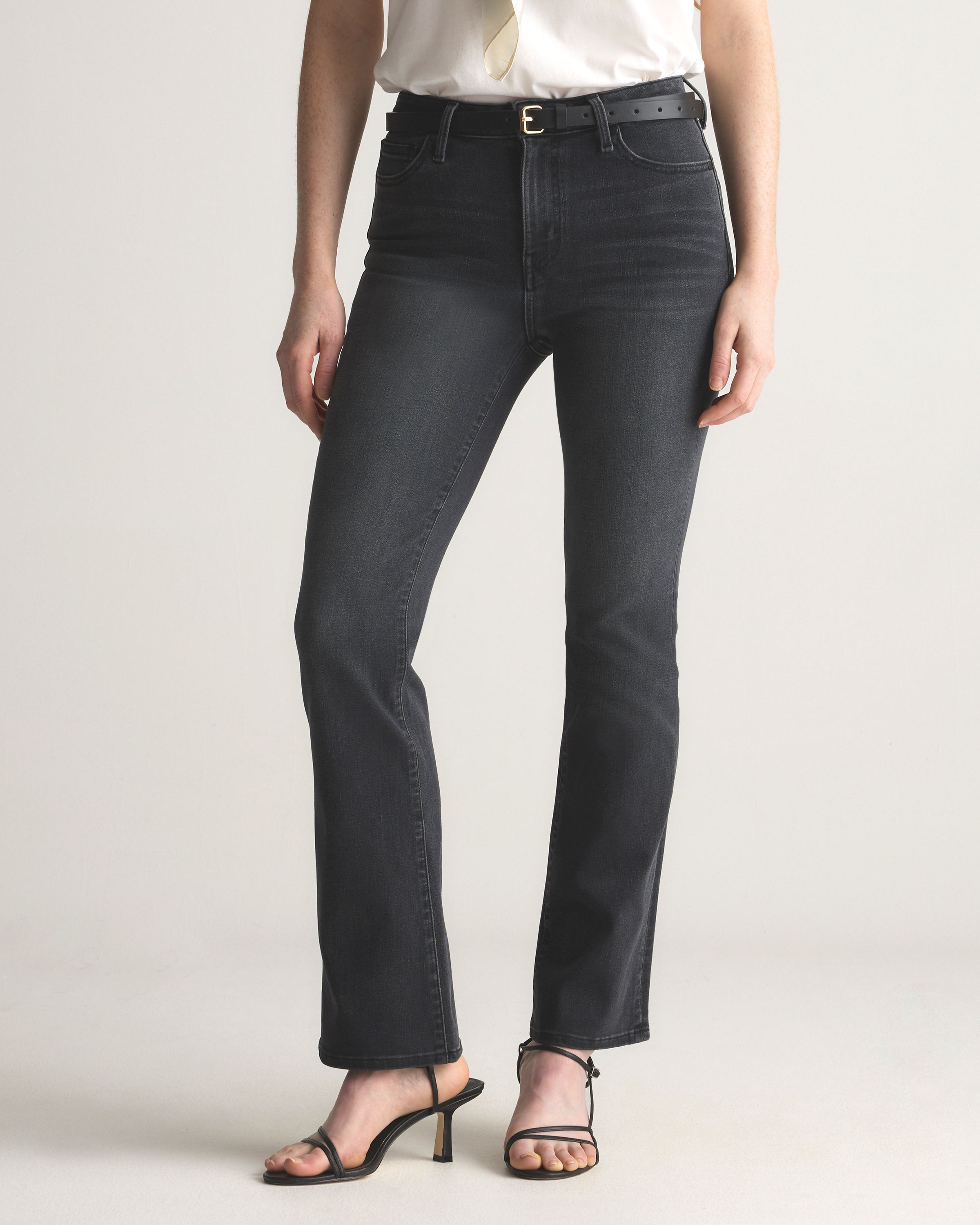 Bella Stretch Kick Flare Jeans — Image 40