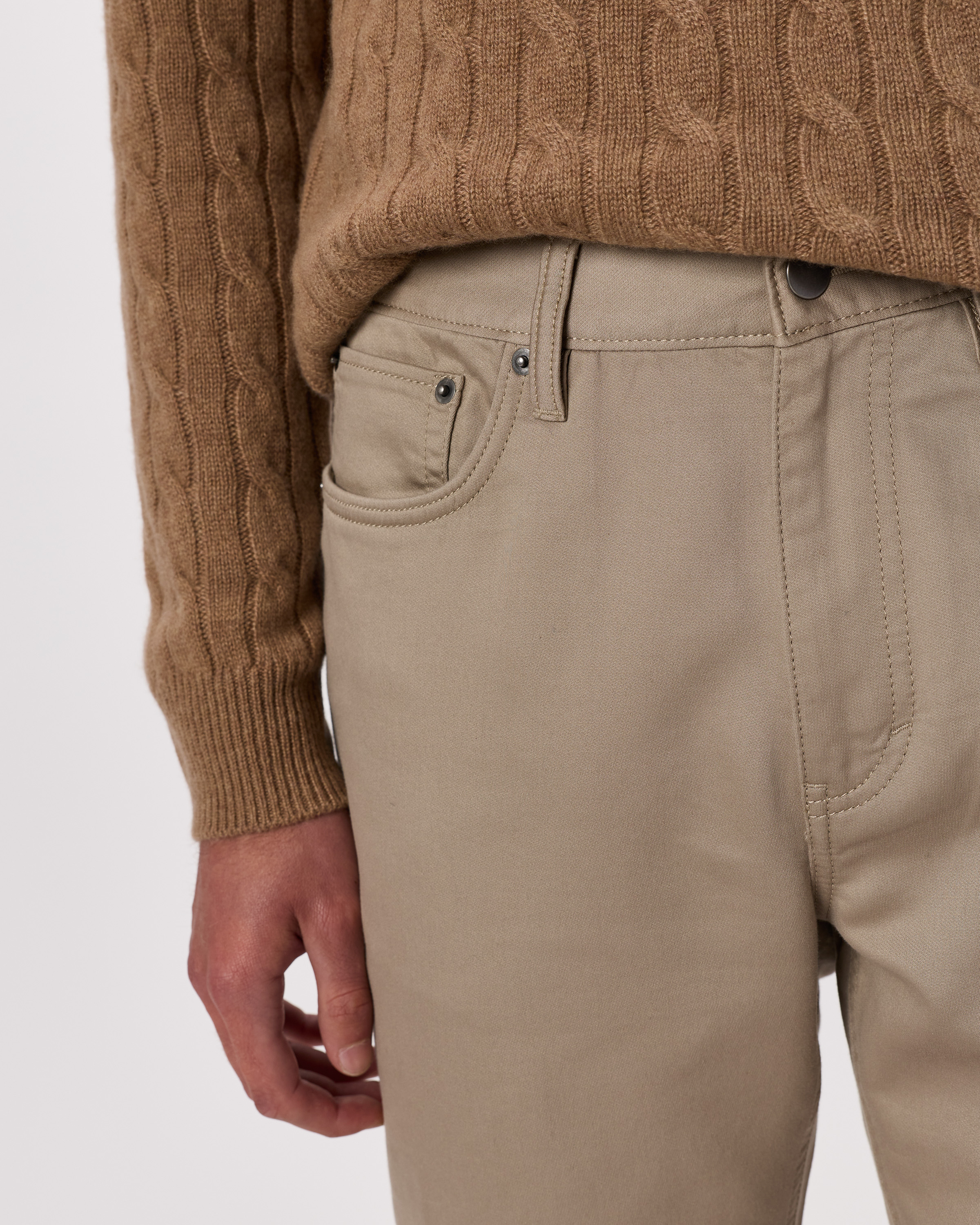 Comfort Stretch Traveler 5-Pocket Pants - Straight — Image 9