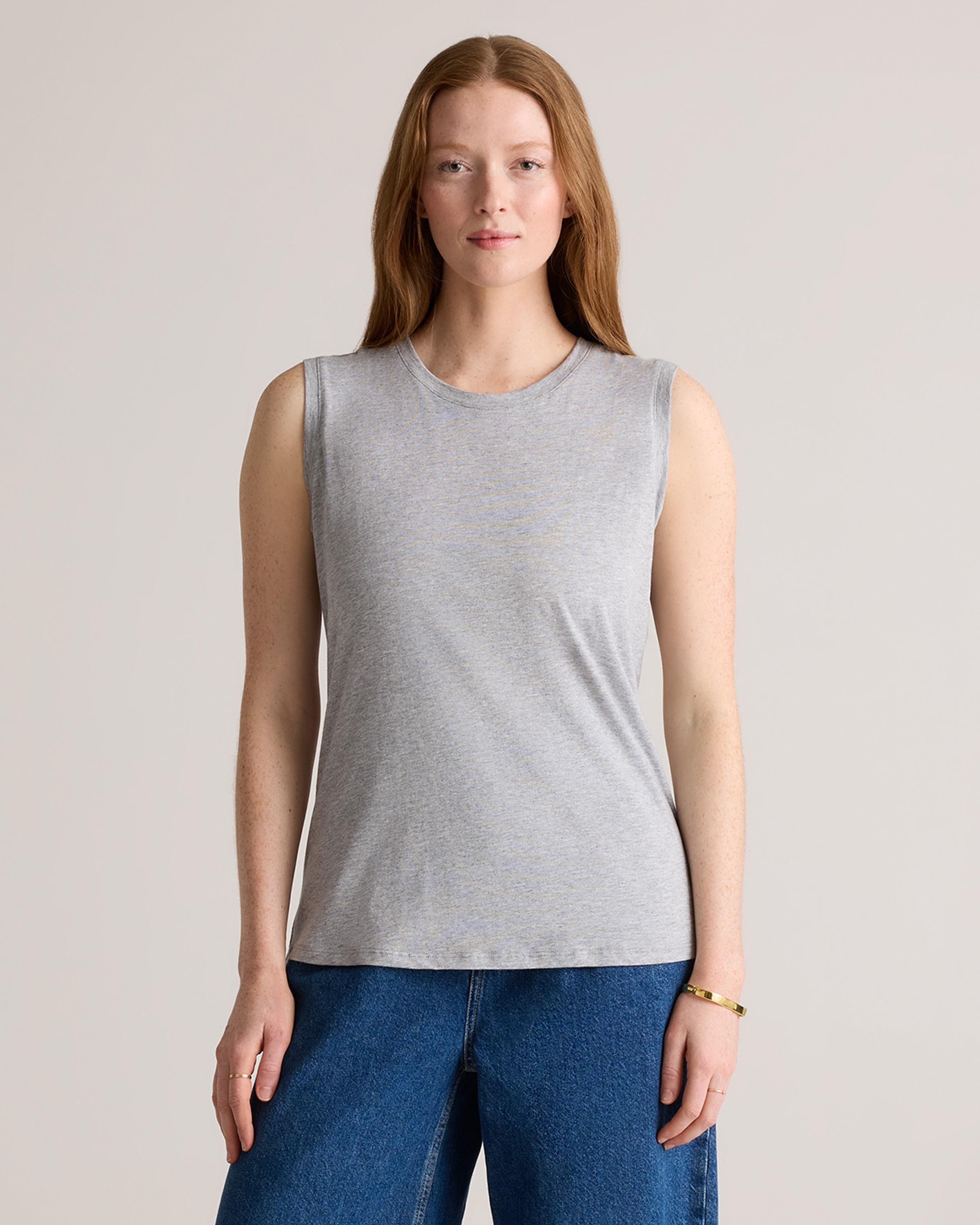 Cotton Modal Muscle Tank — Image 10