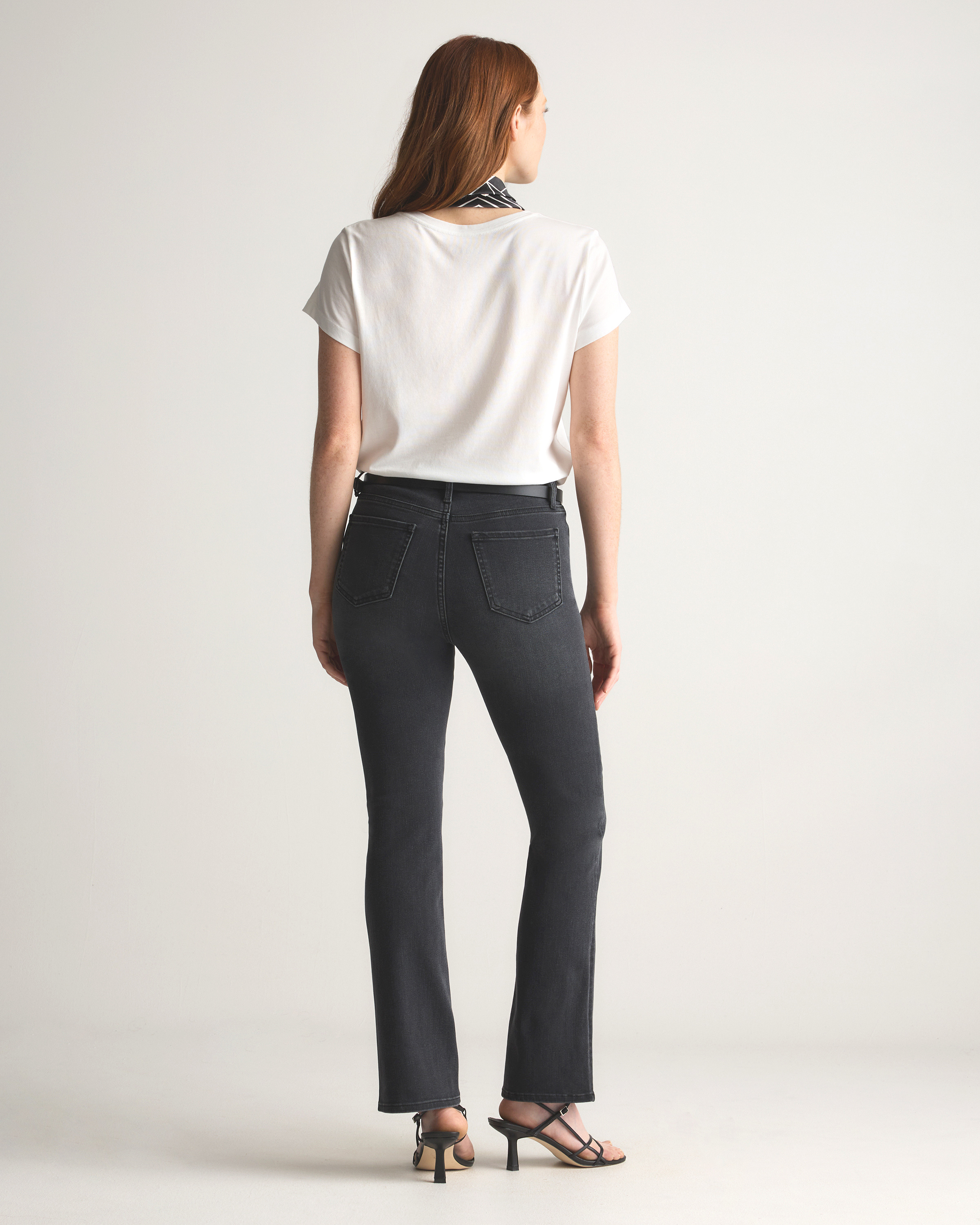 Bella Stretch Kick Flare Jeans — Image 61