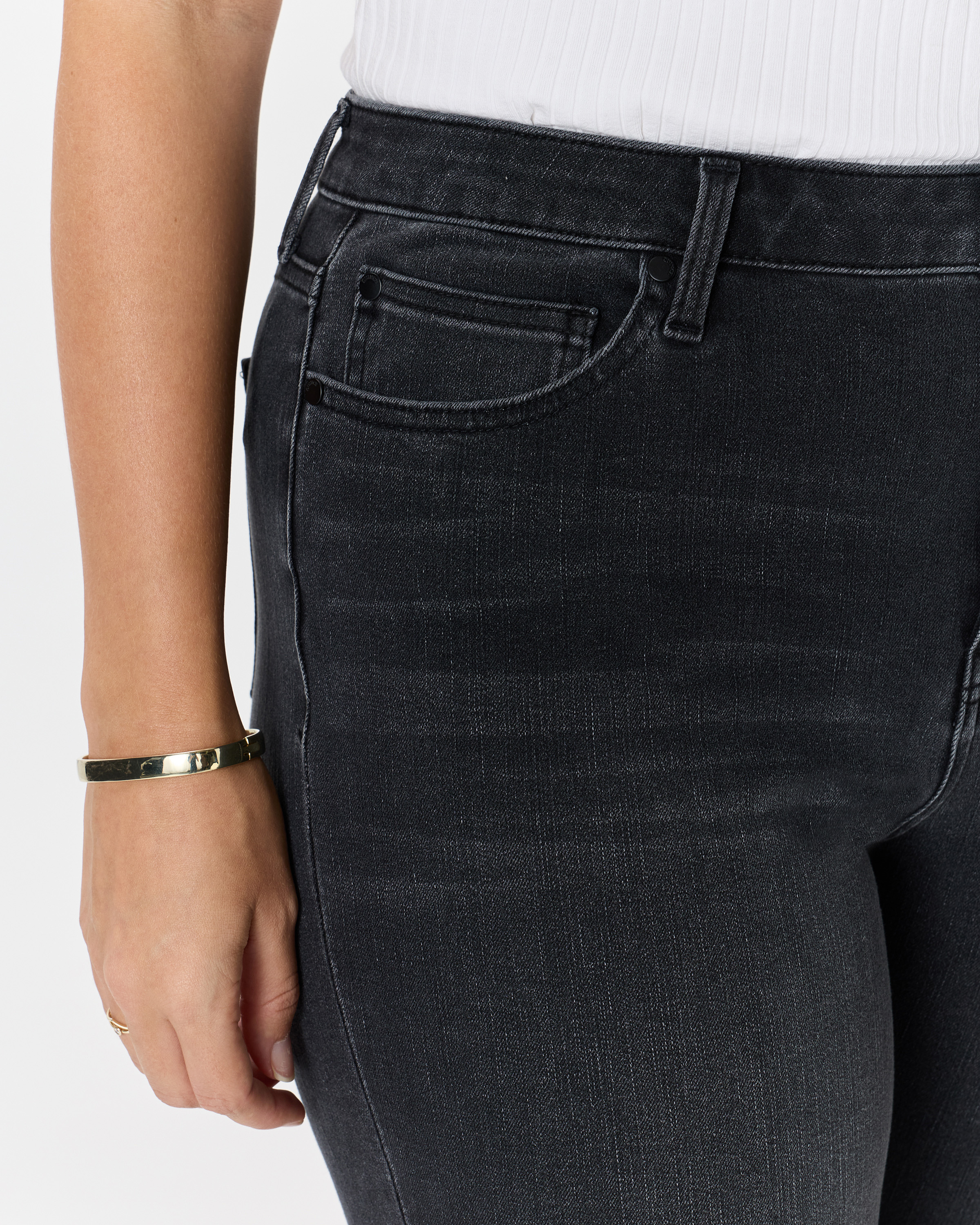 Bella Stretch Kick Flare Jeans — Image 19