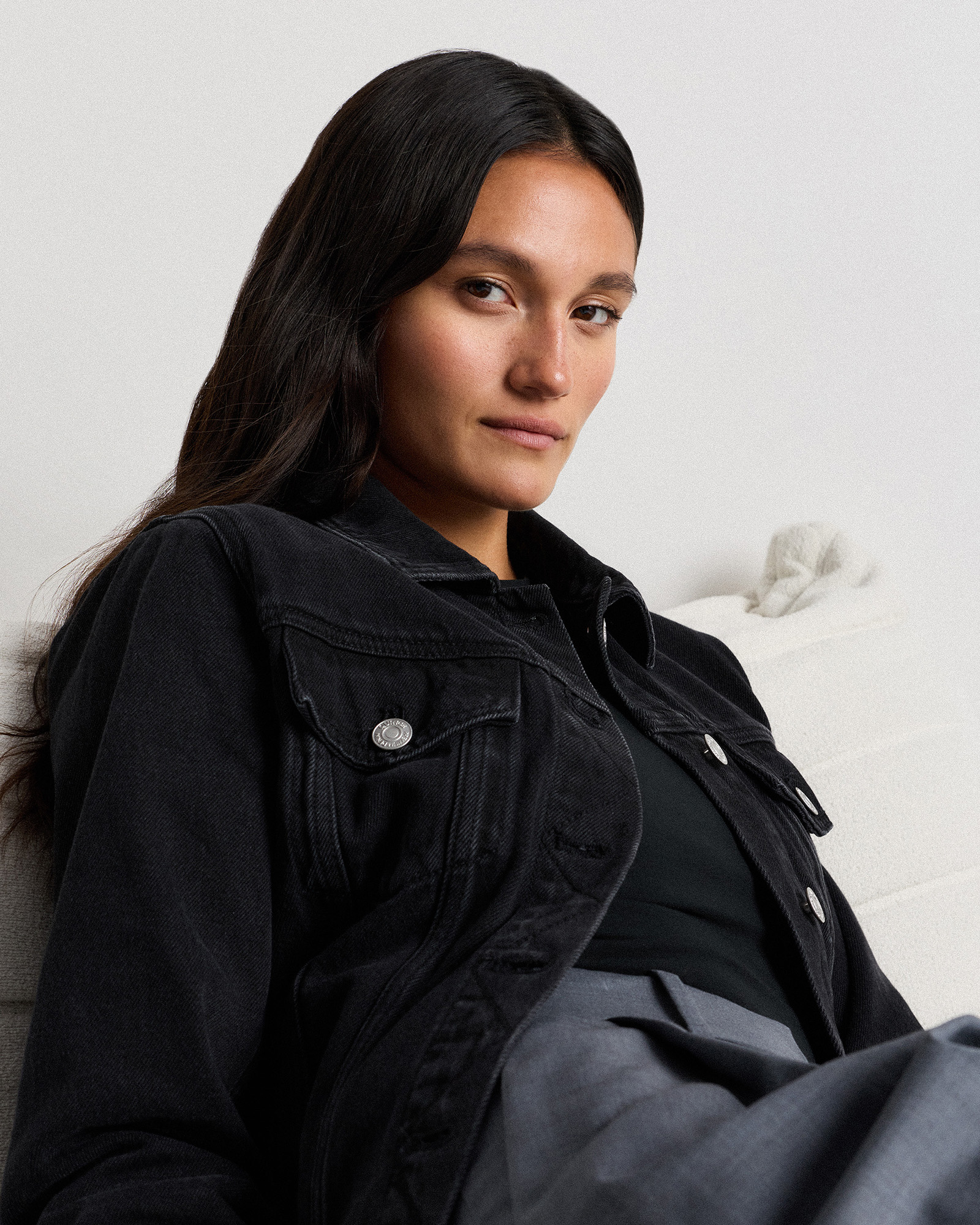 100% Organic Cotton Denim Jacket — Image 19