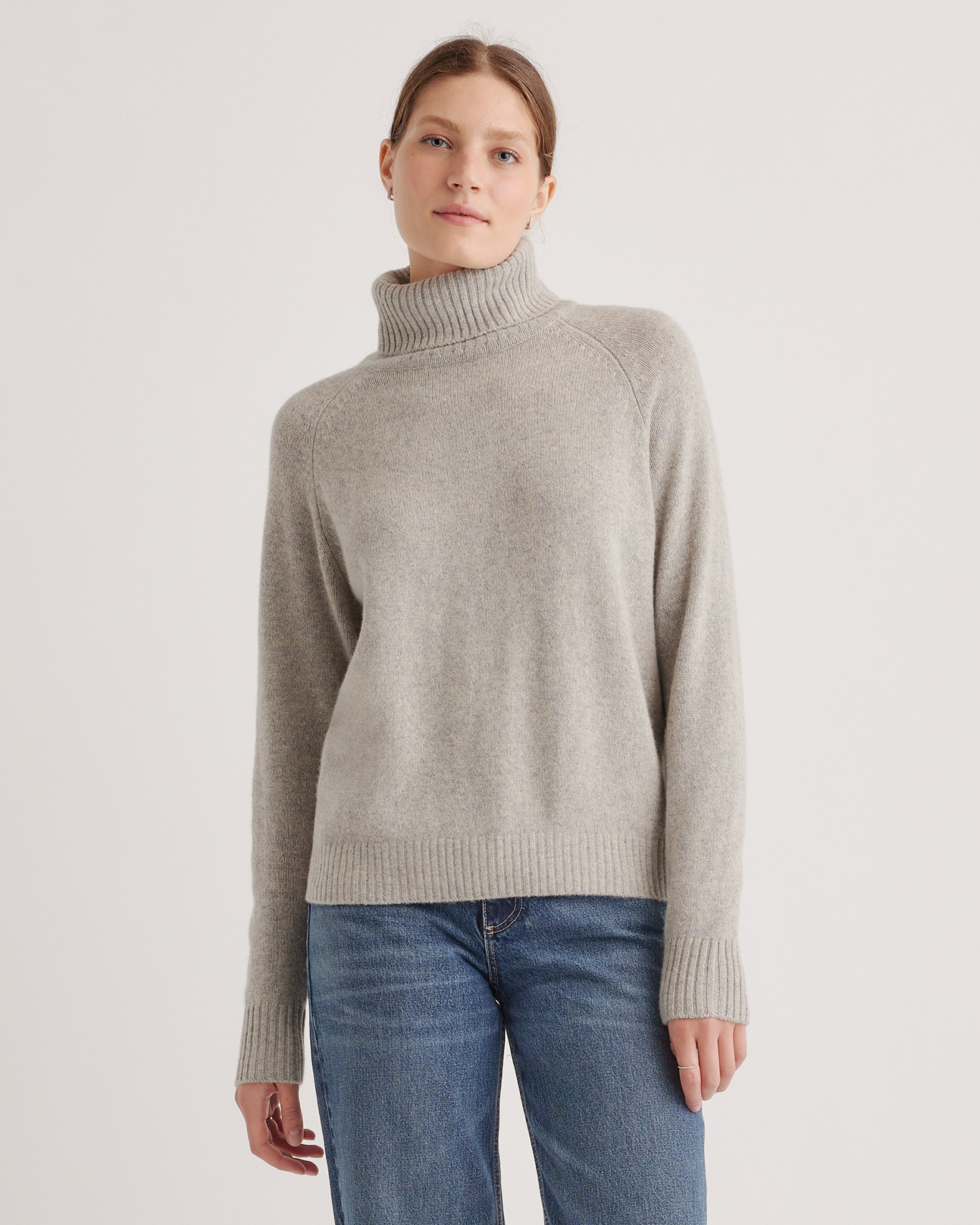 100% Yak Wool Turtleneck Sweater — Image 20