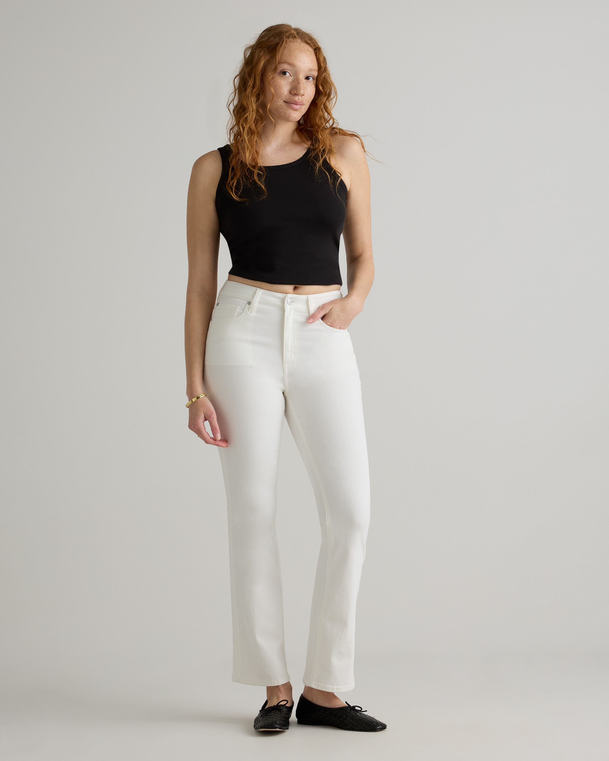 Bella Stretch Kick Flare Jeans — Image 91