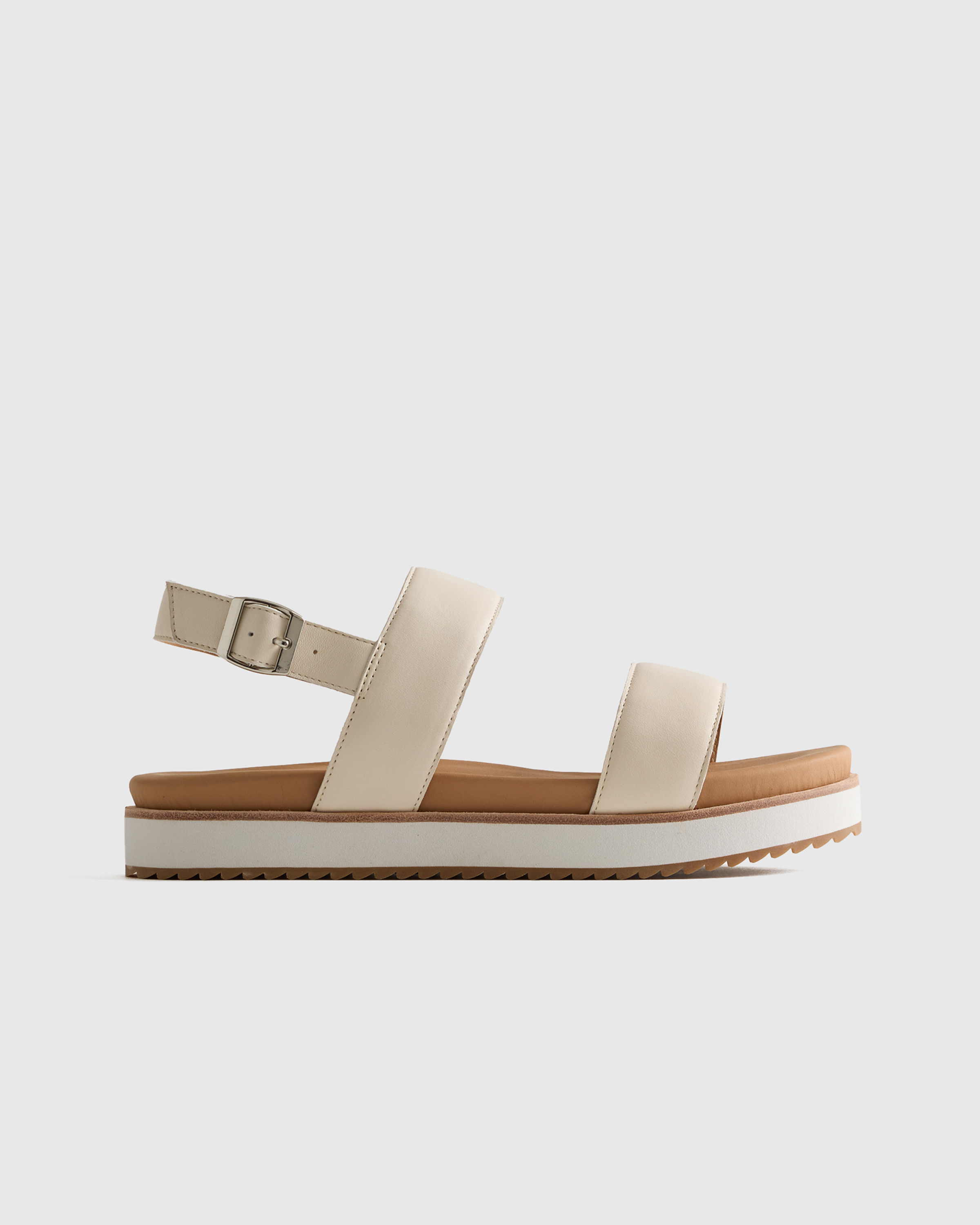 Italian Leather Platform Sandal — Image 16