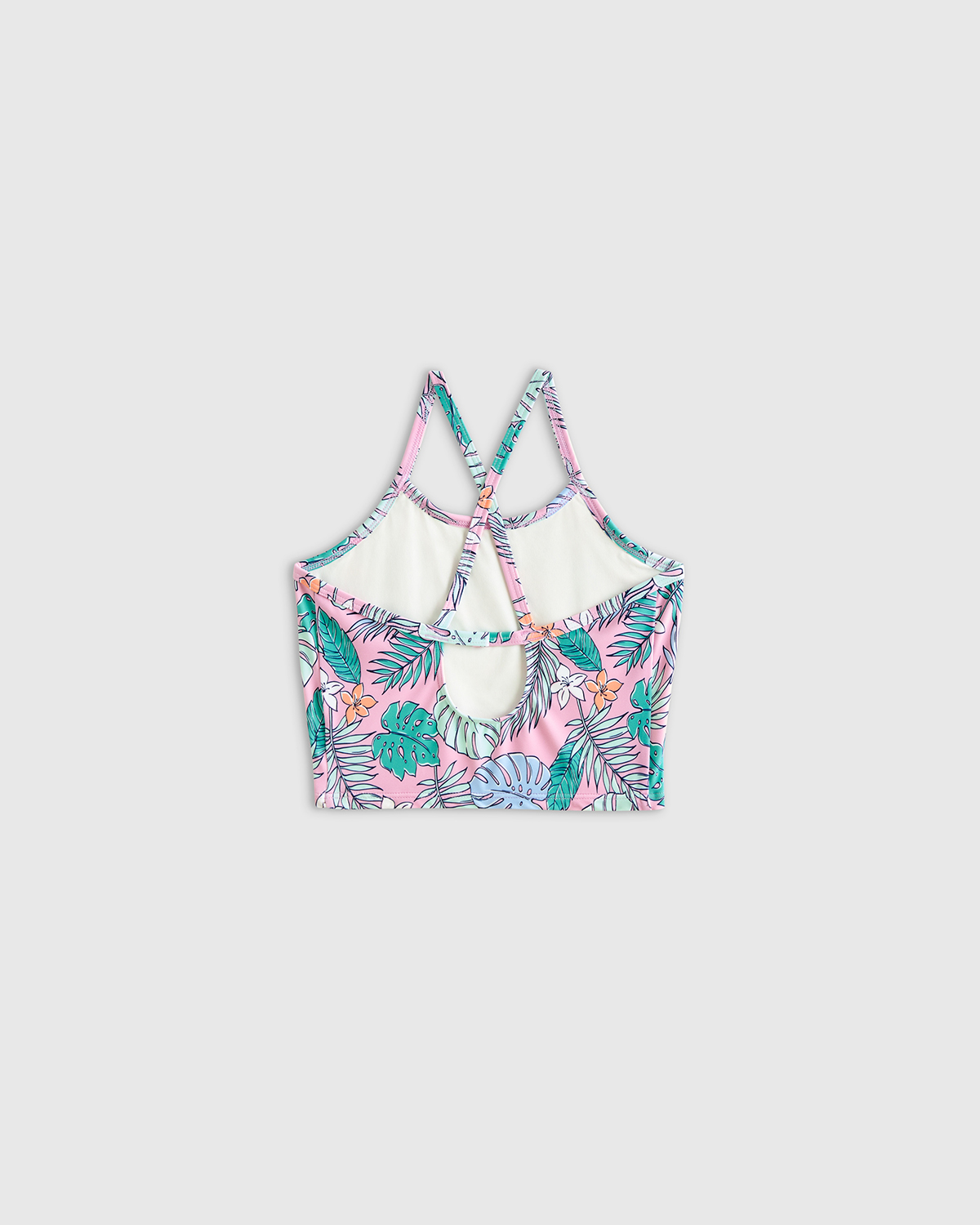 Tankini and Long Sleeve Raglan Rash Guard Set — Image 21