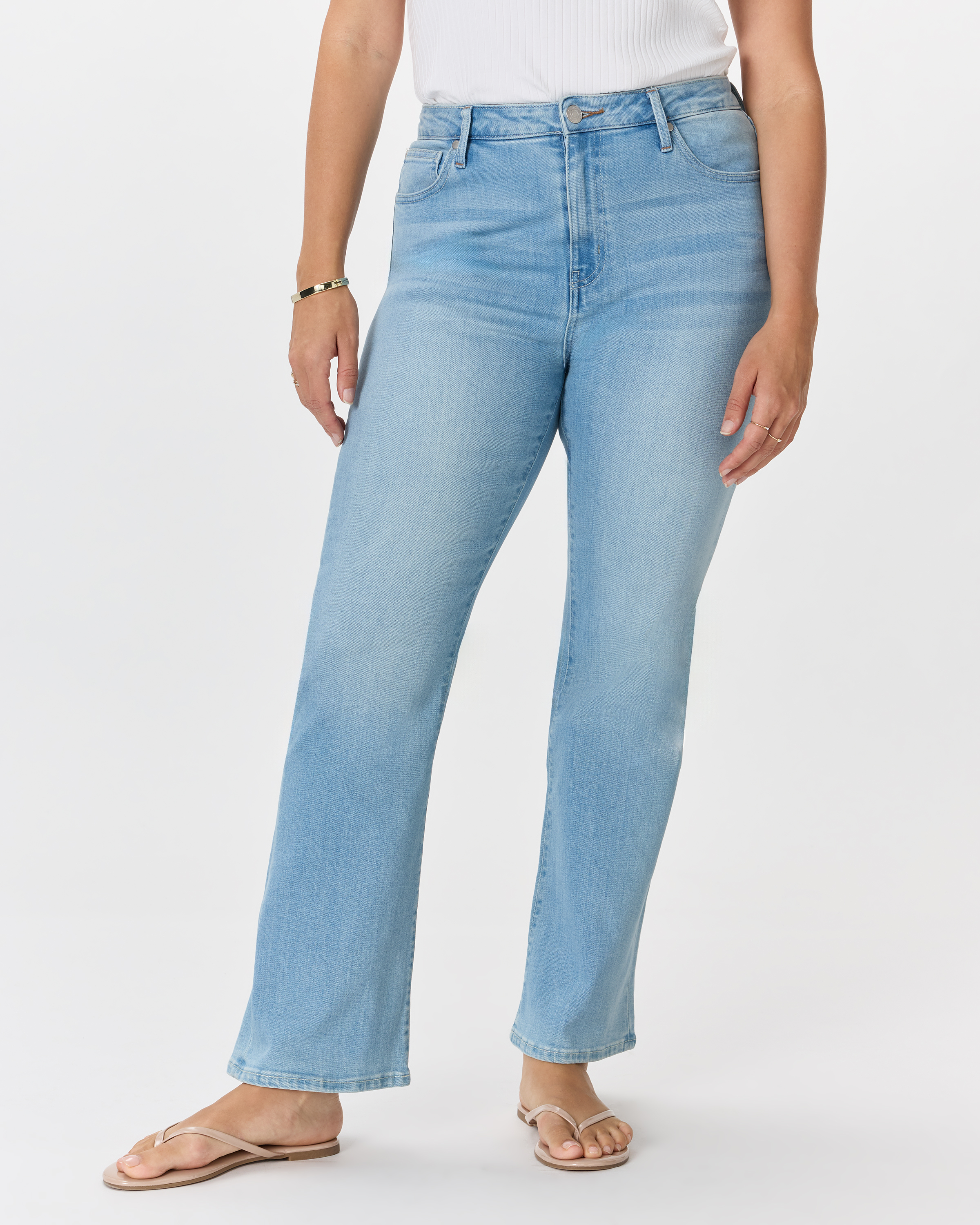 Bella Stretch Kick Flare Jeans — Image 58