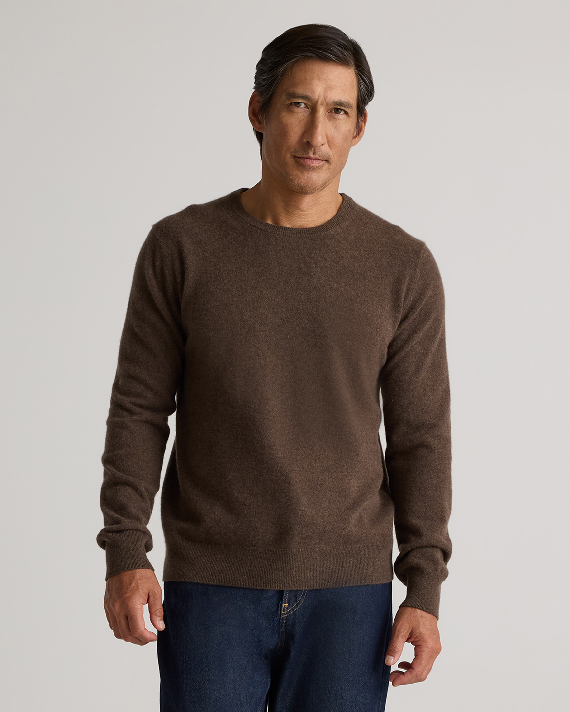 Mongolian Cashmere Crewneck Sweater — Image 37