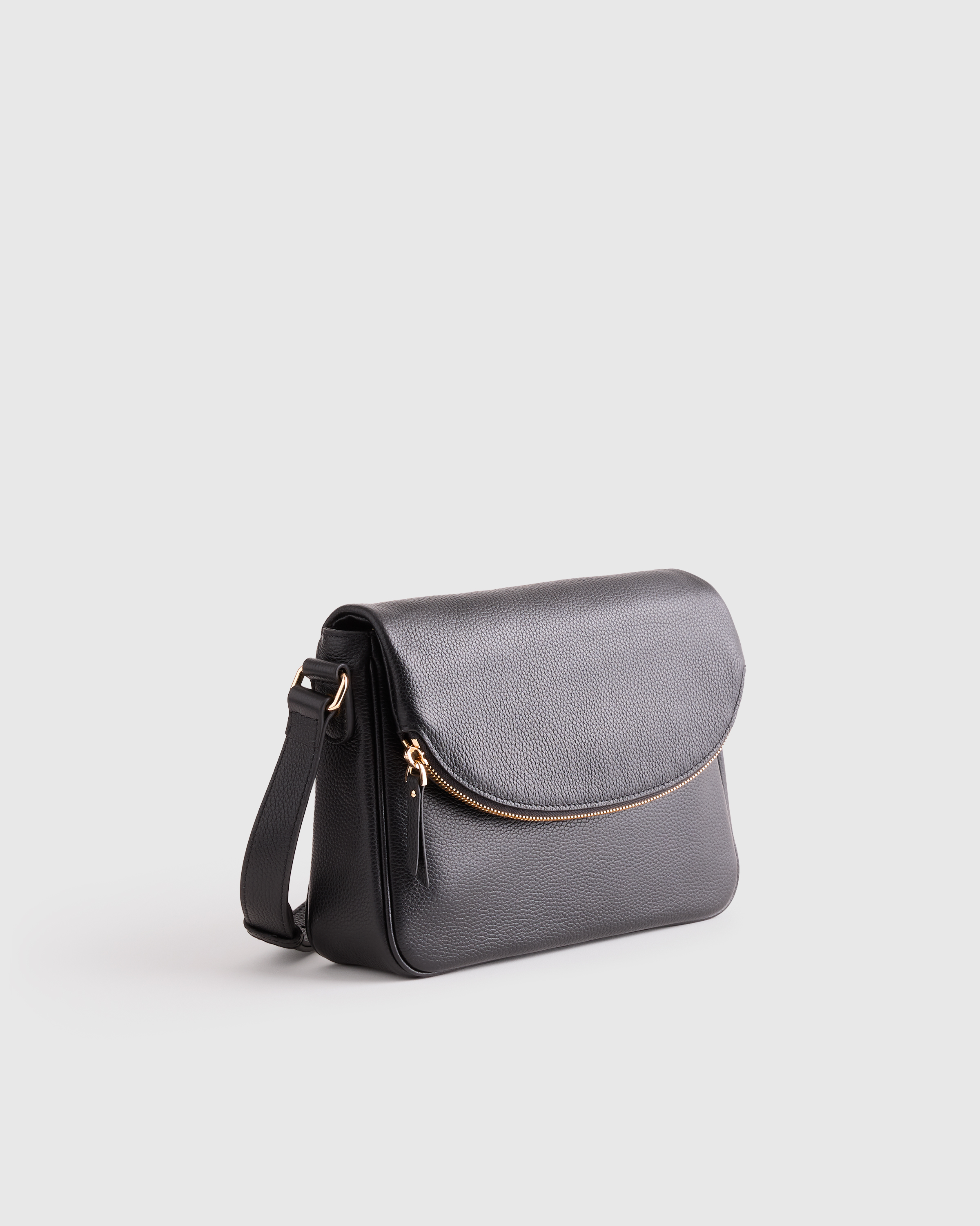 Italian Leather Foldover Crossbody — Image 13
