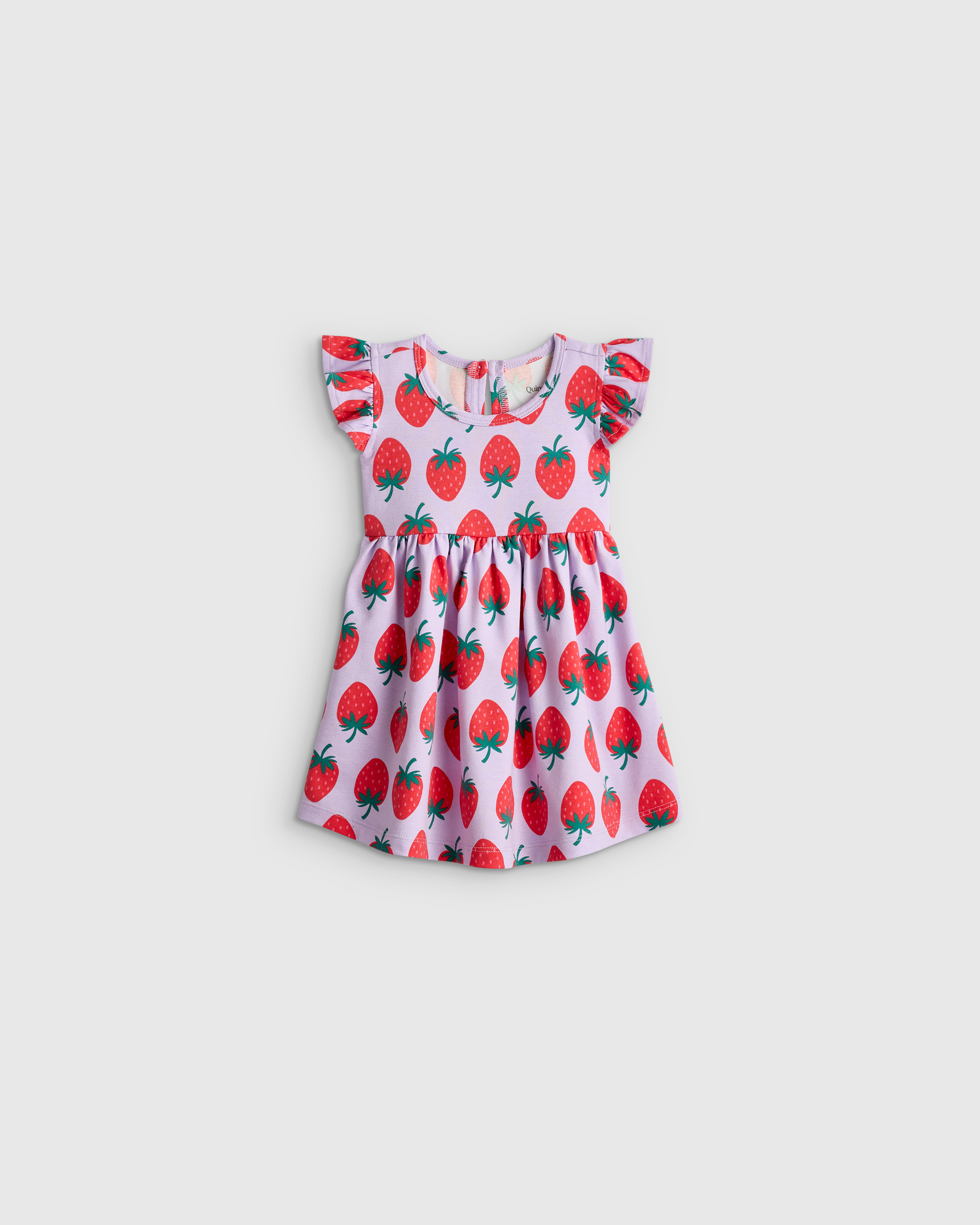 Organic Cotton Sleeveless Ruffle Dress — Image 5