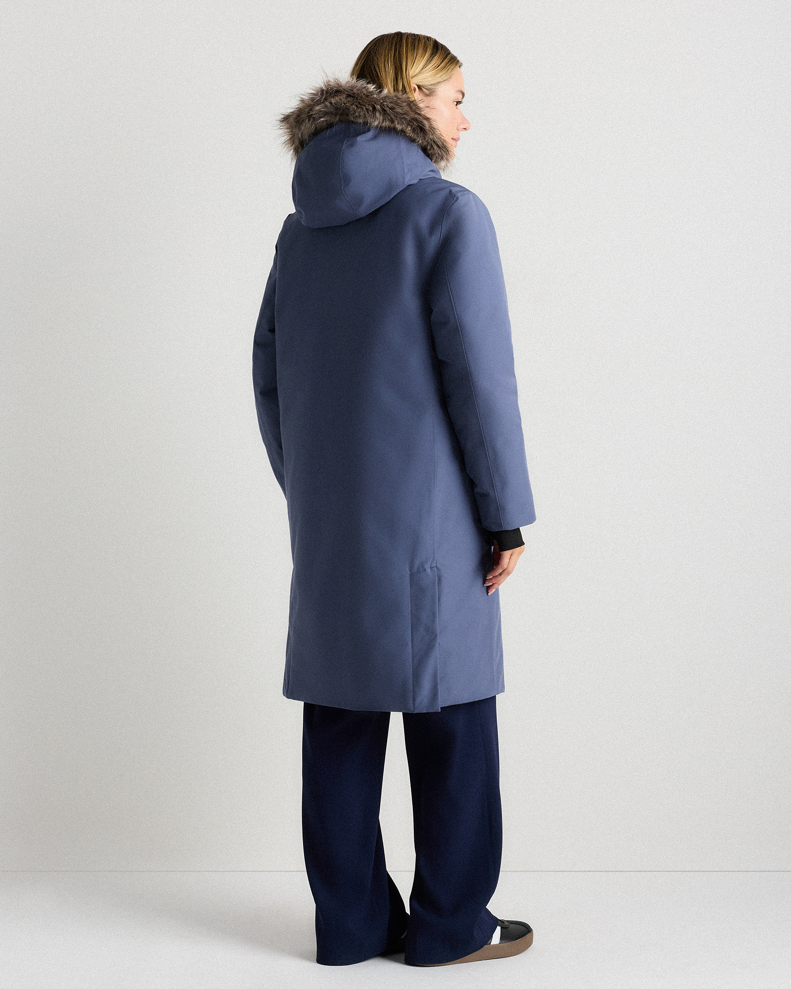 Responsible Down Hooded Long Parka — Image 37