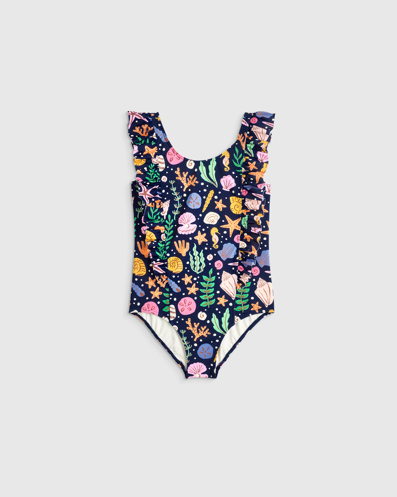 Ruffle One Piece Swimsuit — Image 16