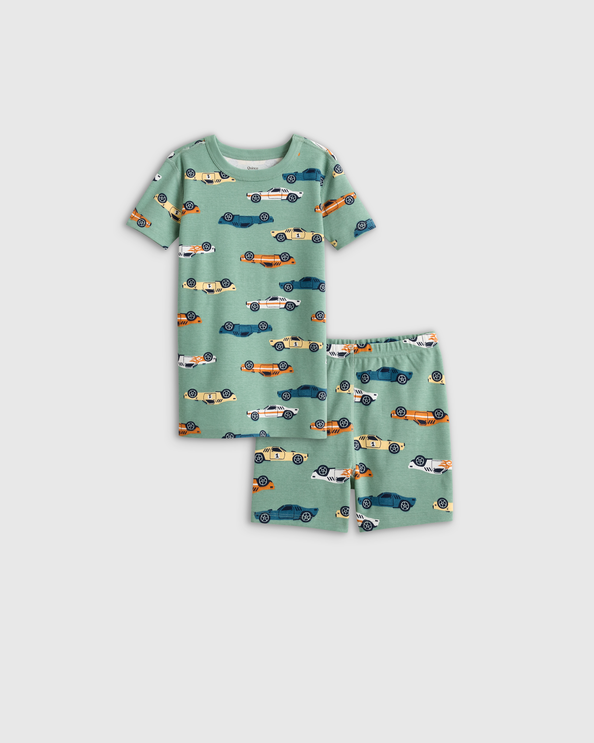 100% Organic Cotton Short Sleeve and Shorts Pajama Set — Image 7