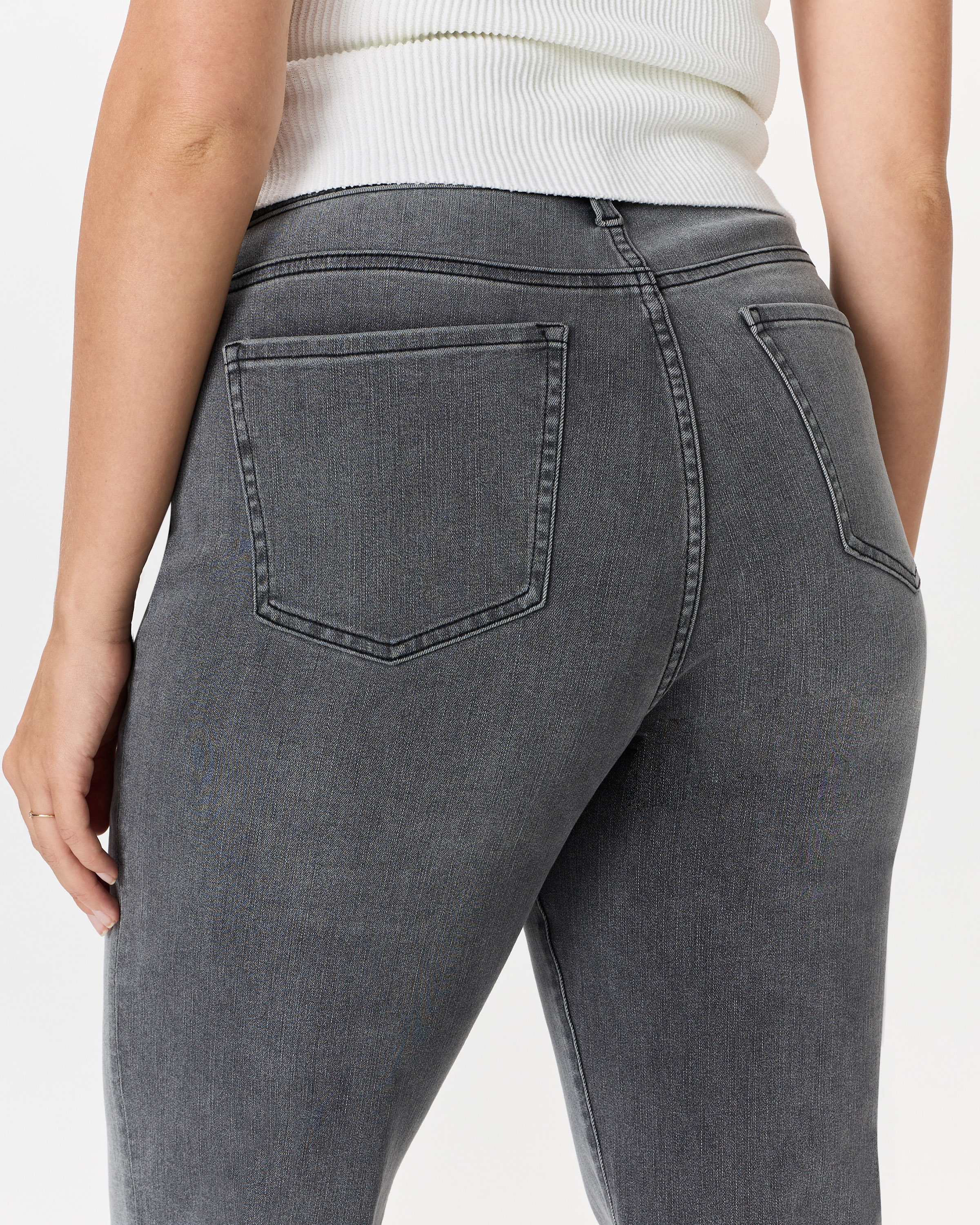 Bella Stretch Straight Jeans — Image 4