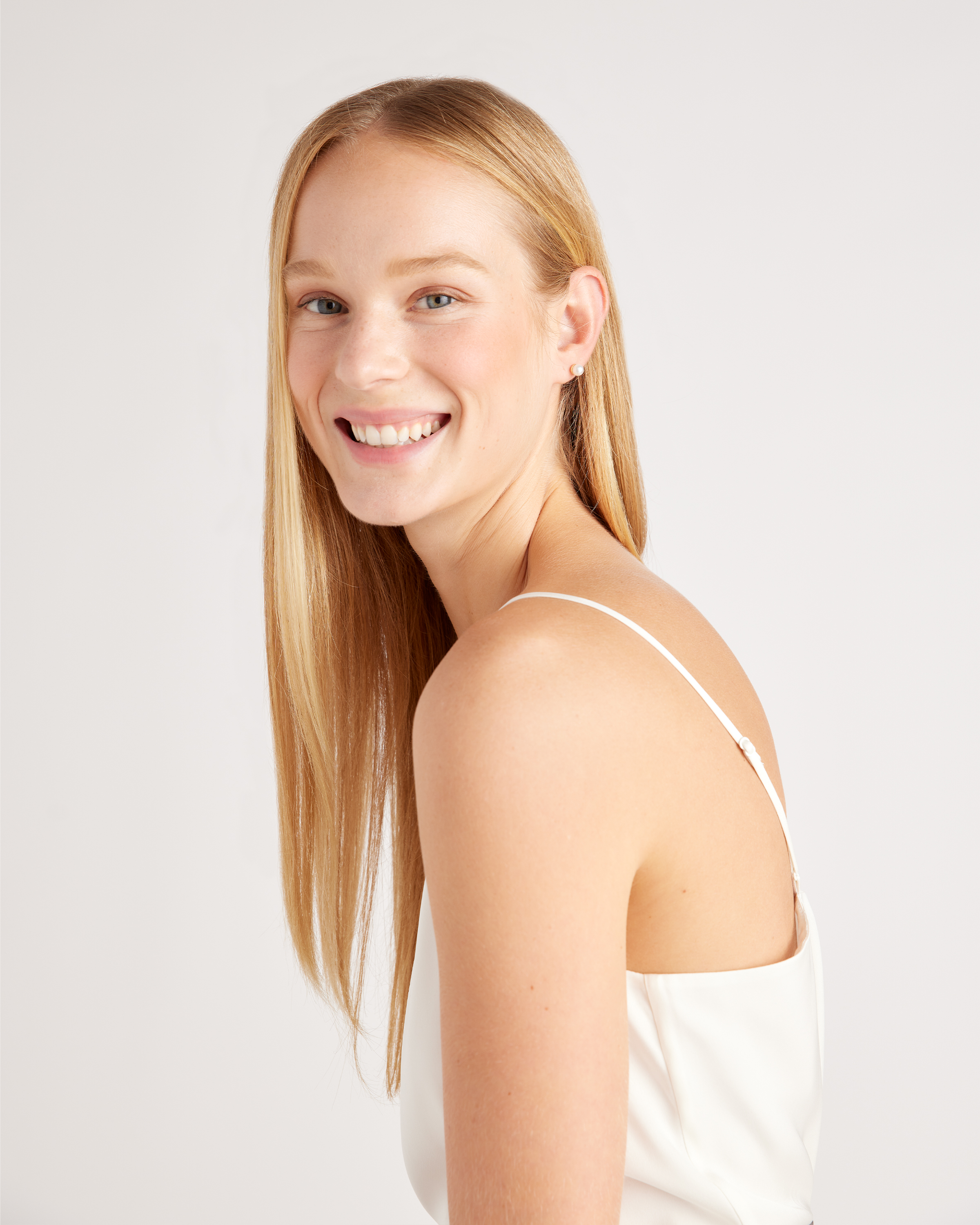 Washable Stretch Silk V-Neck Cami — Image 18