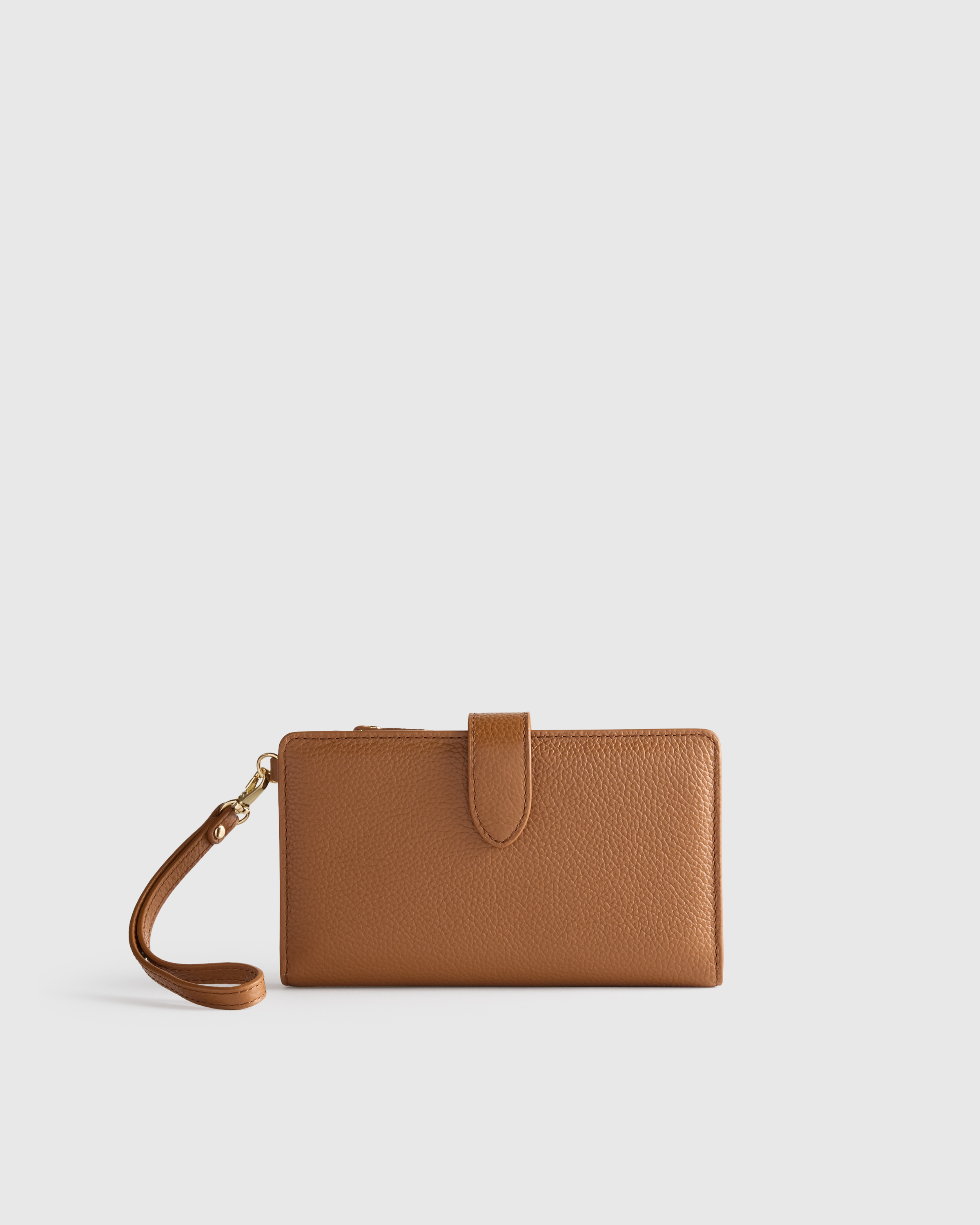 Italian Leather Phone Bi-Fold Wristlet — Image 17