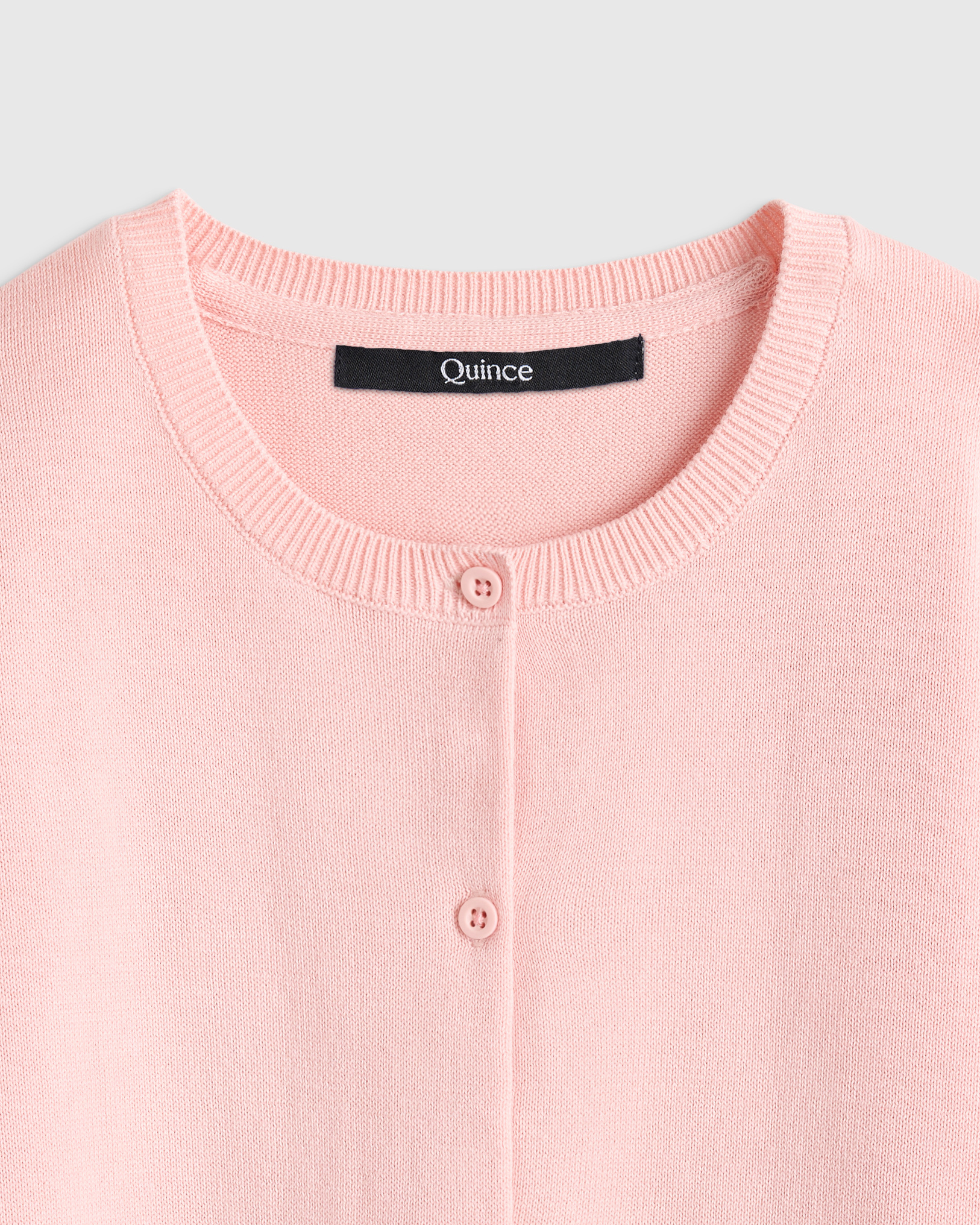 100% Organic Cotton Crewneck Cardigan — Image 11