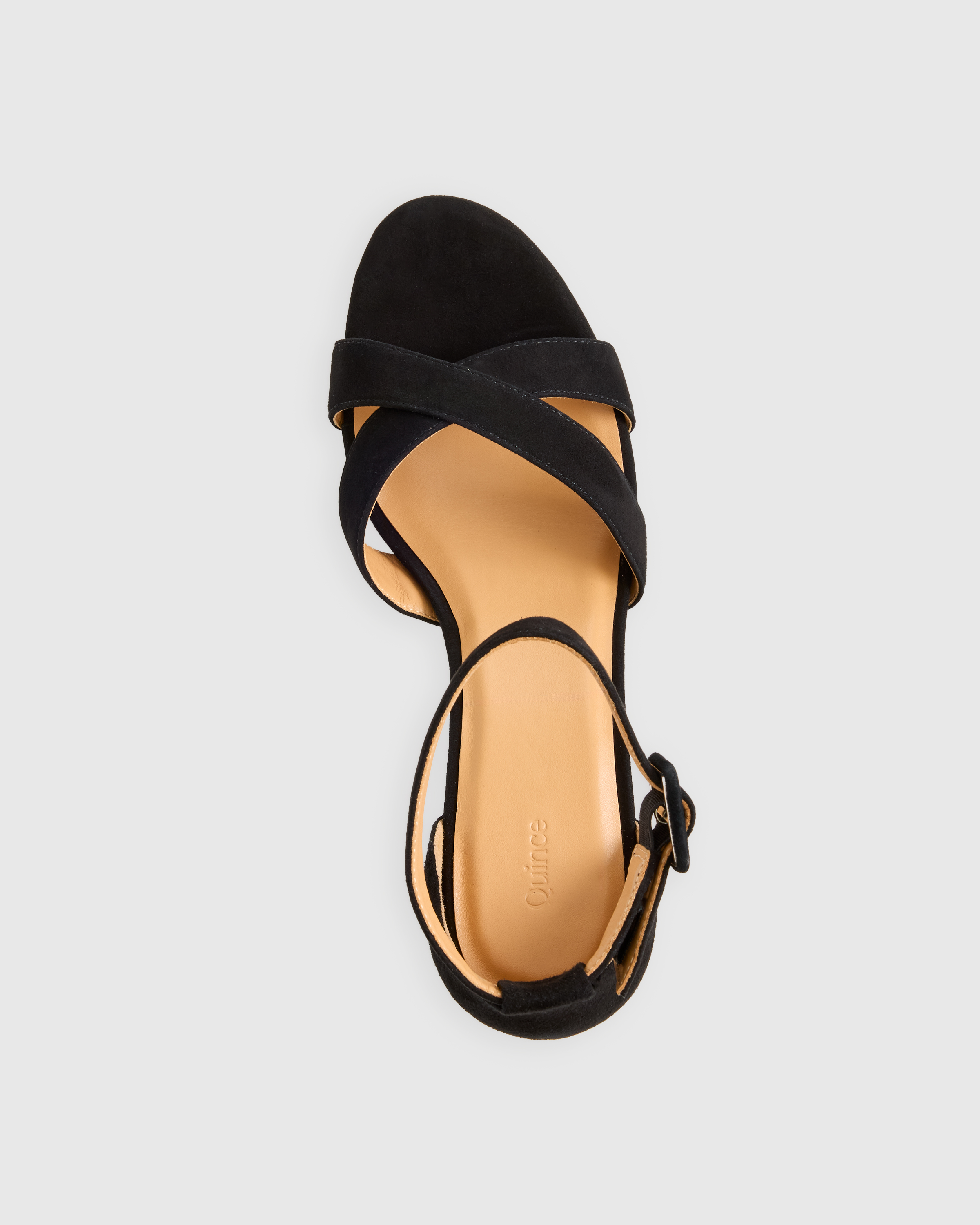 Italian Leather Crisscross Platform Sandal — Image 6
